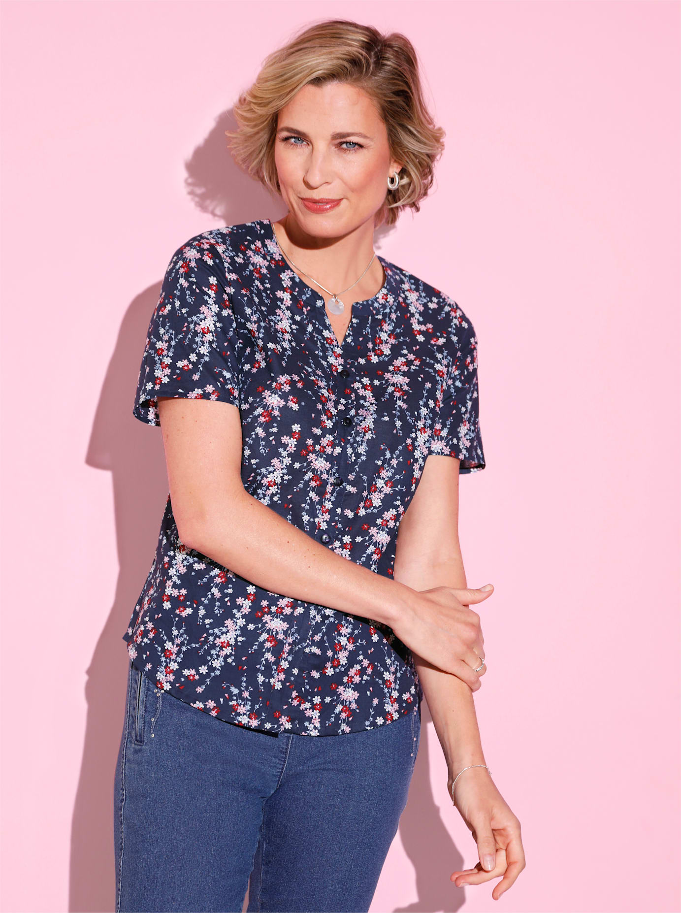 Classic Basics Kurzarmbluse Classic Basics Kurzarmbluse von Classic Basics