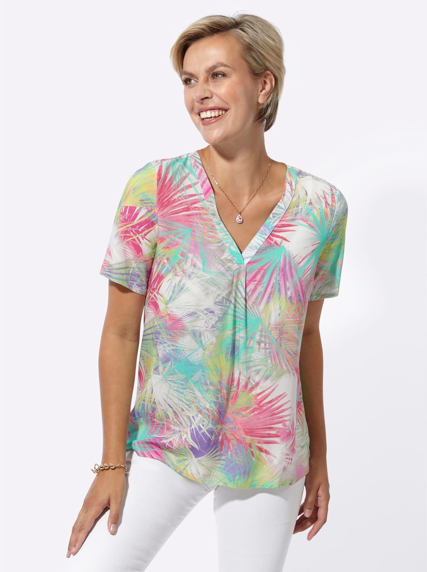 Classic Basics Kurzarmbluse Classic Basics Kurzarmbluse von Classic Basics