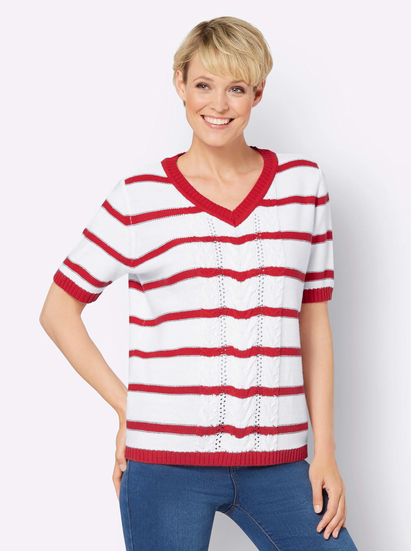 Classic Basics Kurzarmpullover »Kurzarm-Pullover« Classic Basics Kurzarmpullover »Kurzarm-Pullover« von Classic Basics