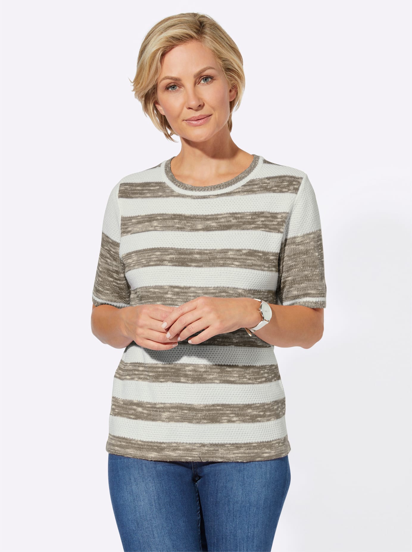 Classic Basics Kurzarmpullover »Pullover« Classic Basics Kurzarmpullover »Pullover« von Classic Basics