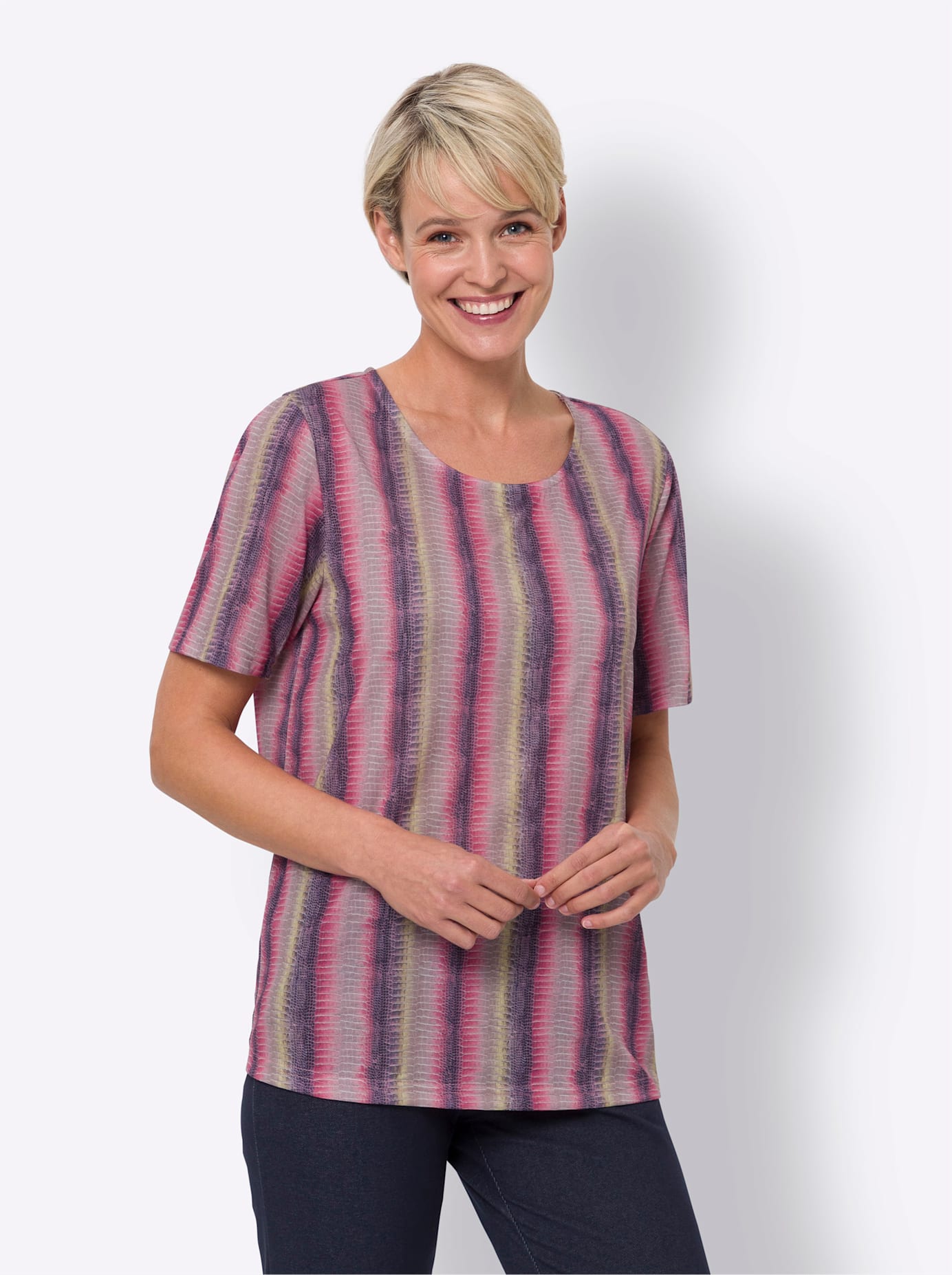 Classic Basics Kurzarmshirt »Druck-Shirt« Classic Basics Kurzarmshirt »Druck-Shirt« von Classic Basics