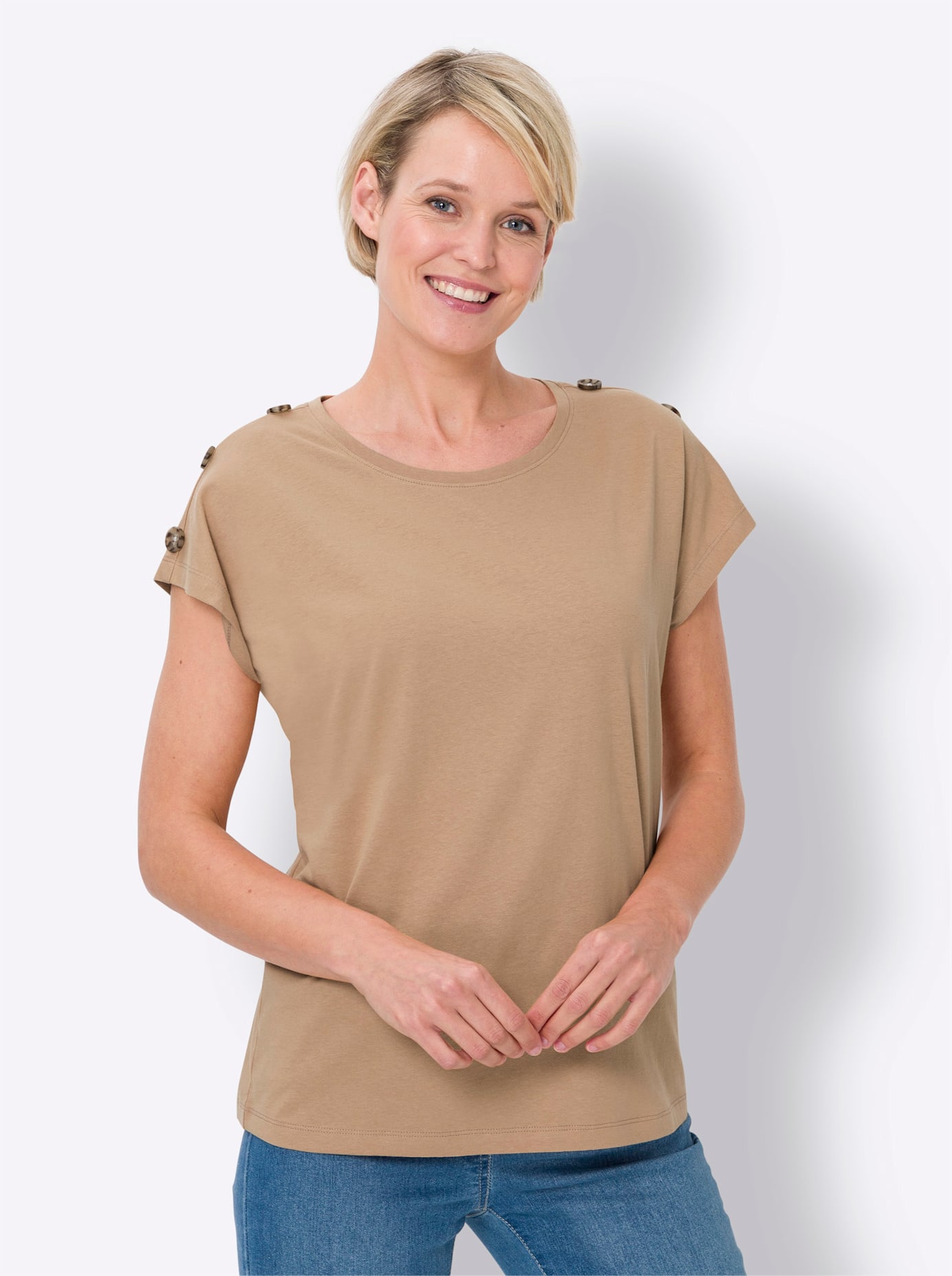 Classic Basics Kurzarmshirt »Kurzarm-Shirt« Classic Basics Kurzarmshirt »Kurzarm-Shirt« von Classic Basics
