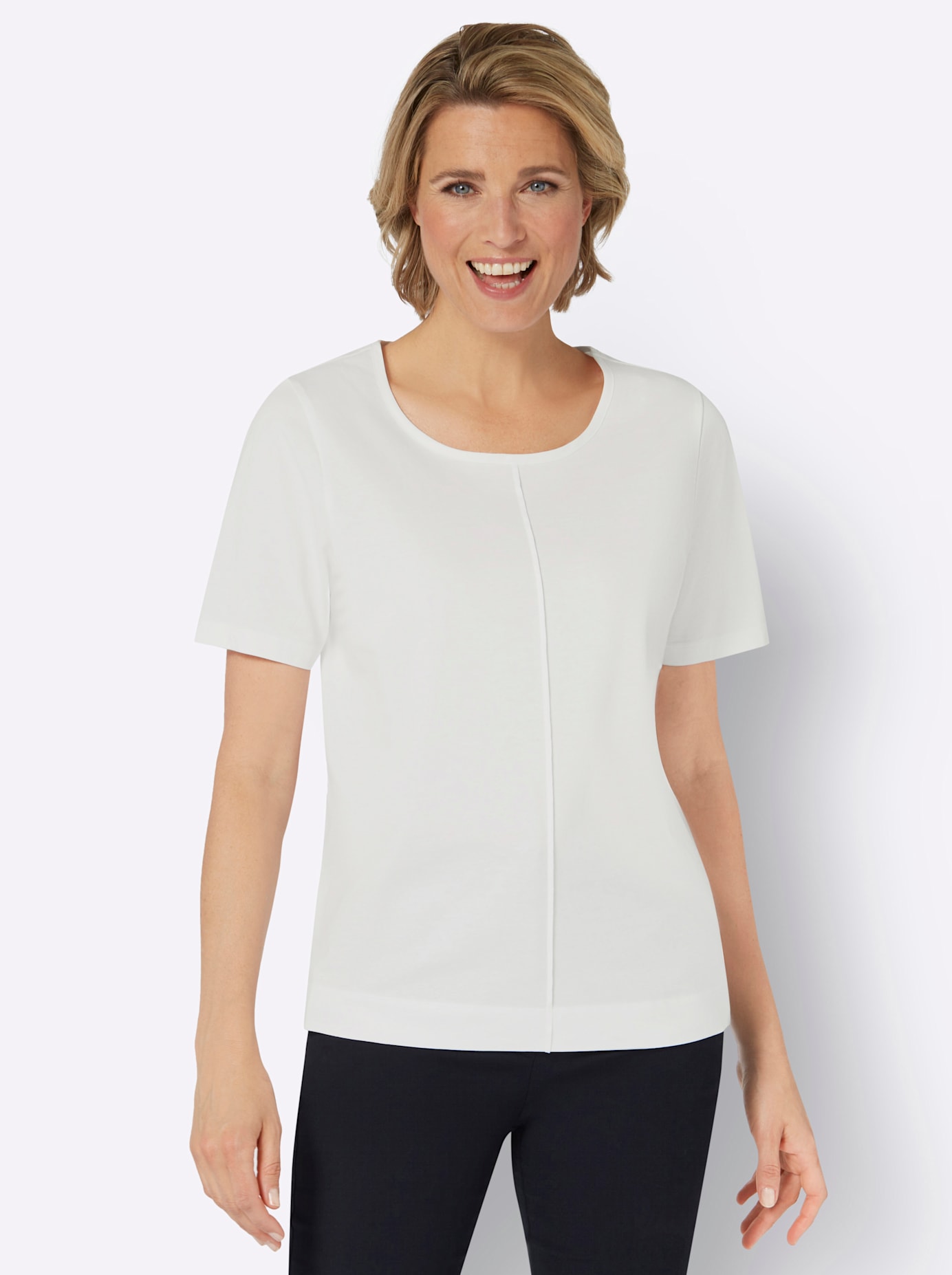 Classic Basics Kurzarmshirt »Kurzarm-Shirt« Classic Basics Kurzarmshirt »Kurzarm-Shirt« von Classic Basics