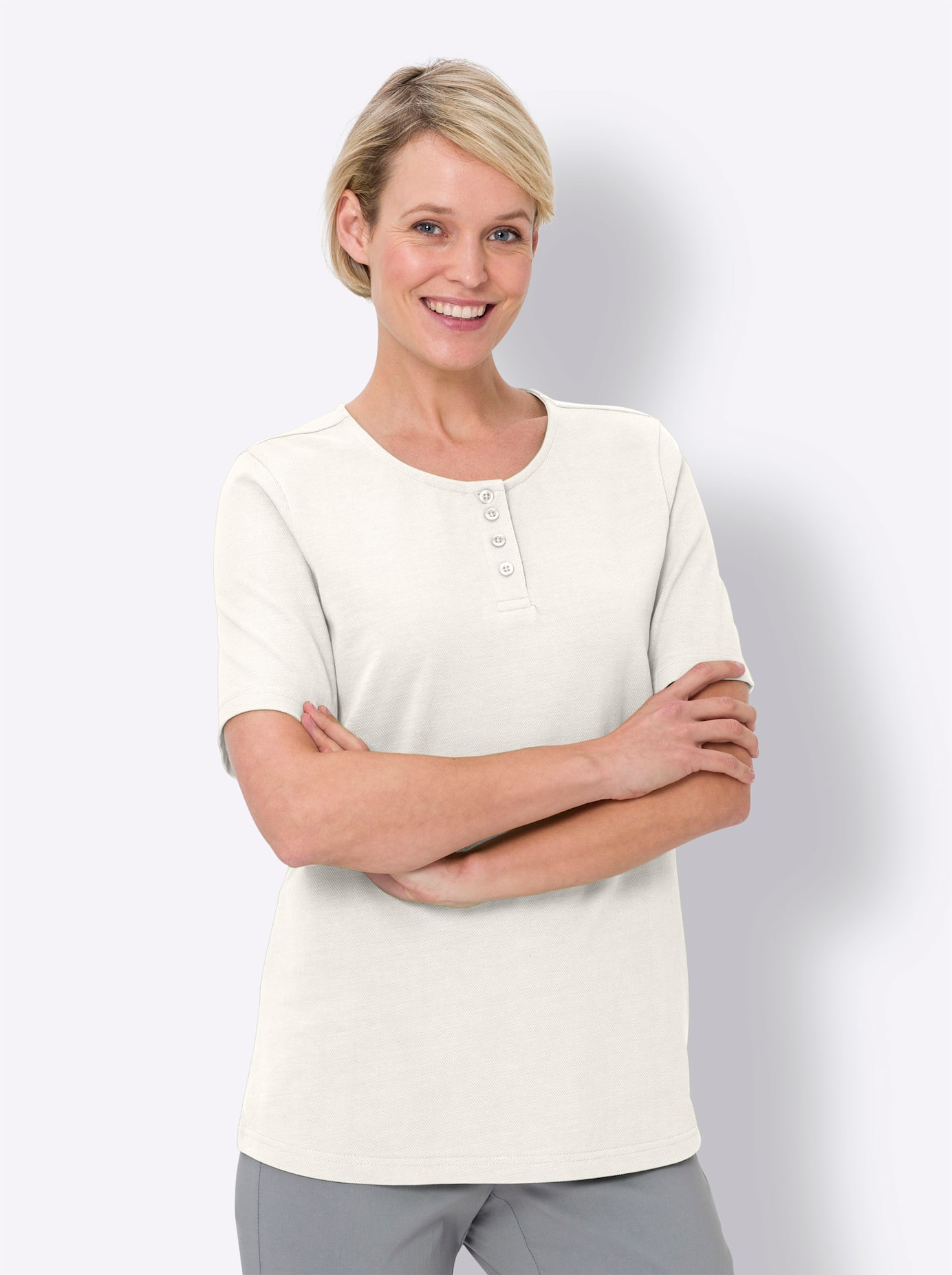 Classic Basics Kurzarmshirt »Kurzarm-Shirt« Classic Basics Kurzarmshirt »Kurzarm-Shirt« von Classic Basics
