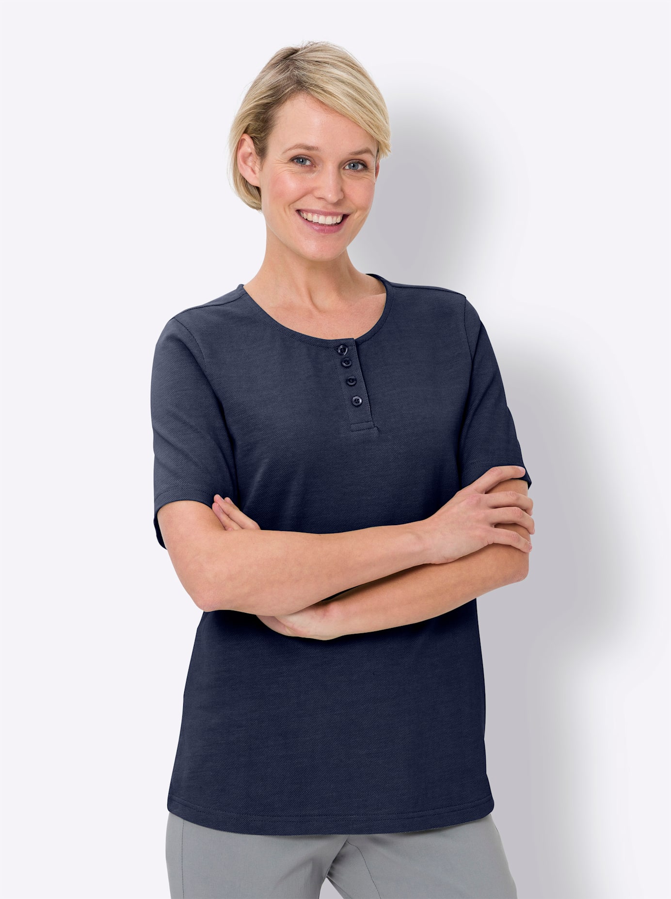 Classic Basics Kurzarmshirt »Kurzarm-Shirt« Classic Basics Kurzarmshirt »Kurzarm-Shirt« von Classic Basics