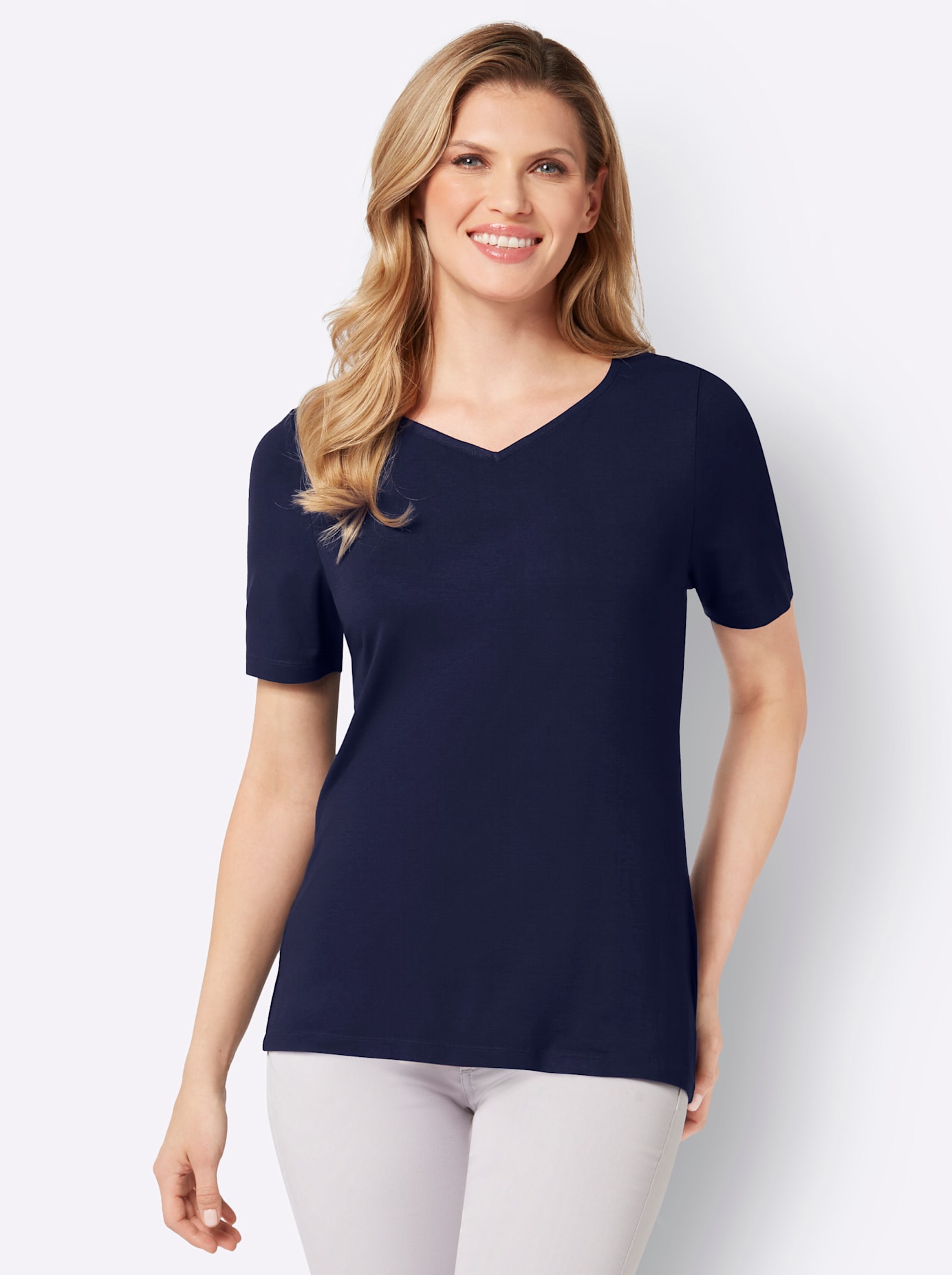 Classic Basics Kurzarmshirt »Kurzarm-Shirt« Classic Basics Kurzarmshirt »Kurzarm-Shirt« von Classic Basics