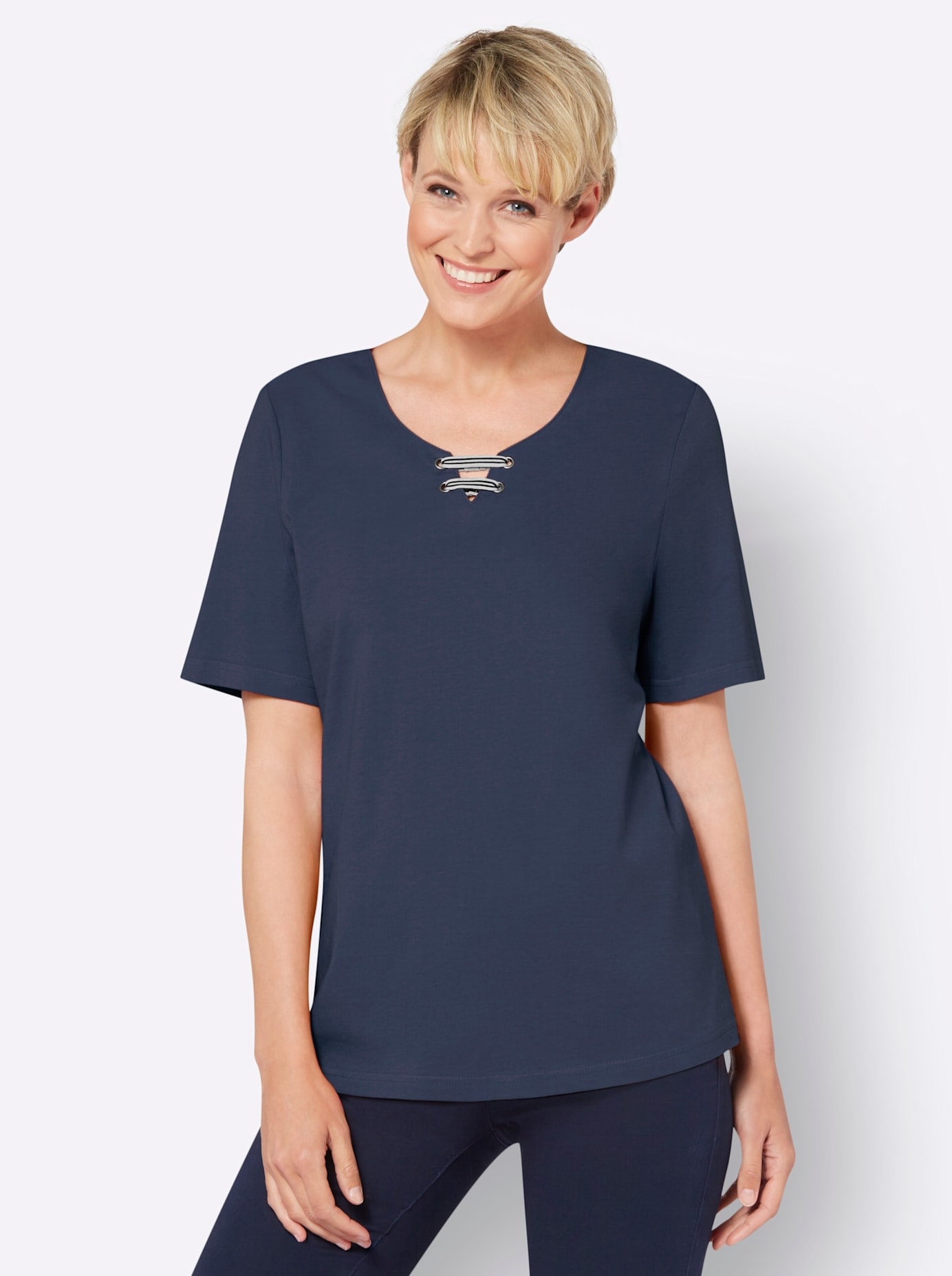 Classic Basics Kurzarmshirt »Kurzarm-Shirt« Classic Basics Kurzarmshirt »Kurzarm-Shirt« von Classic Basics
