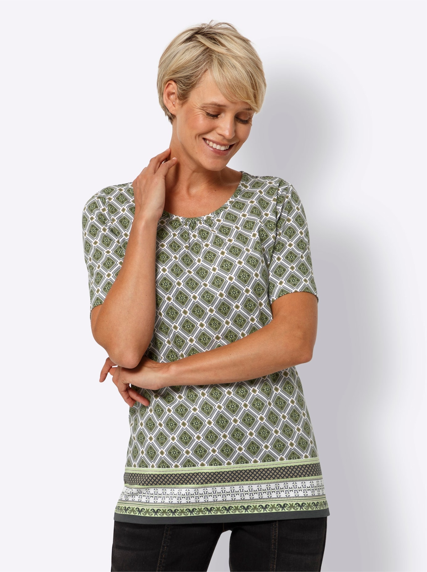 Classic Basics Kurzarmshirt »Rundhals-Shirt« Classic Basics Kurzarmshirt »Rundhals-Shirt« von Classic Basics