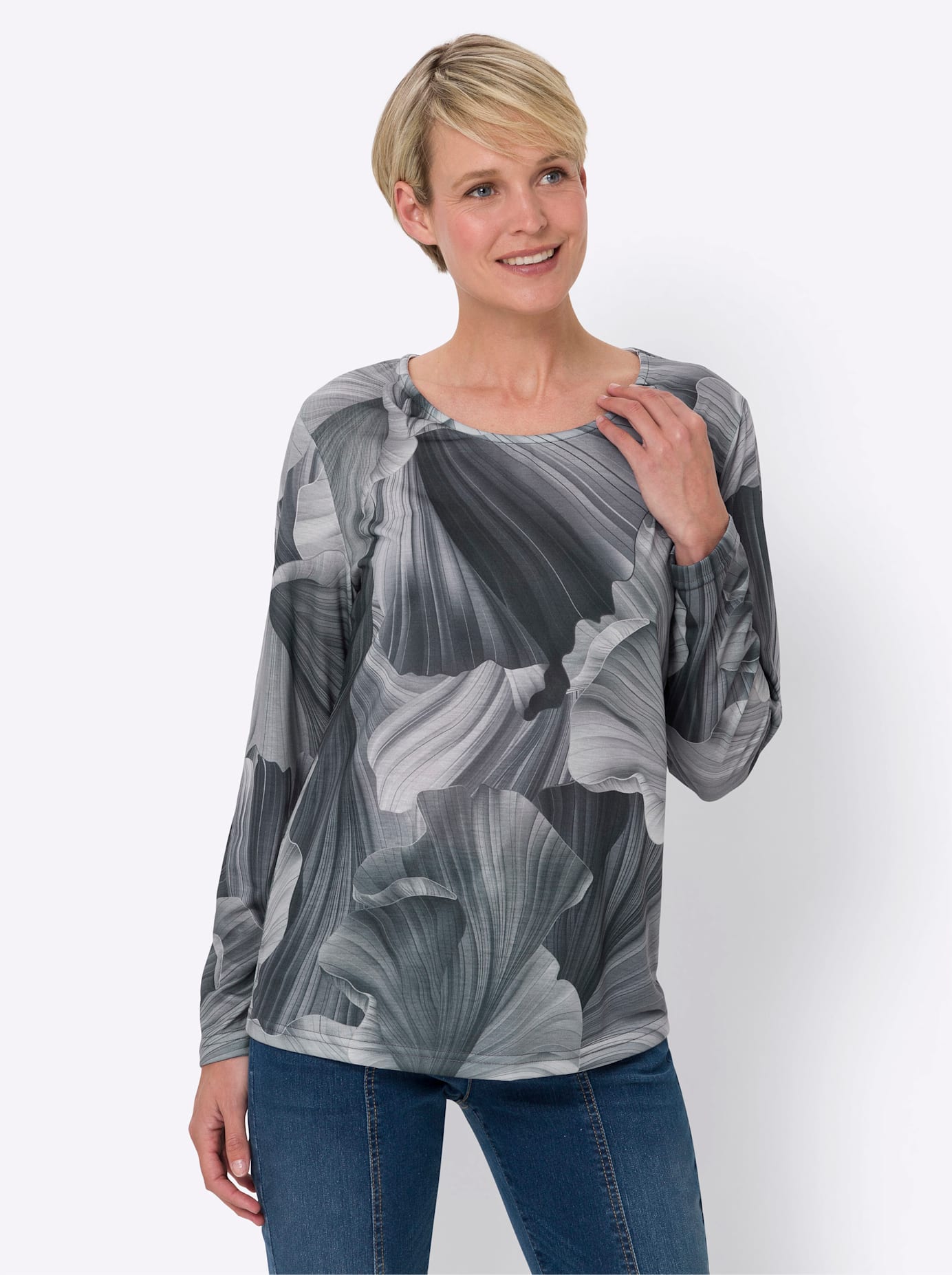 Classic Basics Langarmshirt »Druck-Shirt« Classic Basics Langarmshirt »Druck-Shirt« von Classic Basics