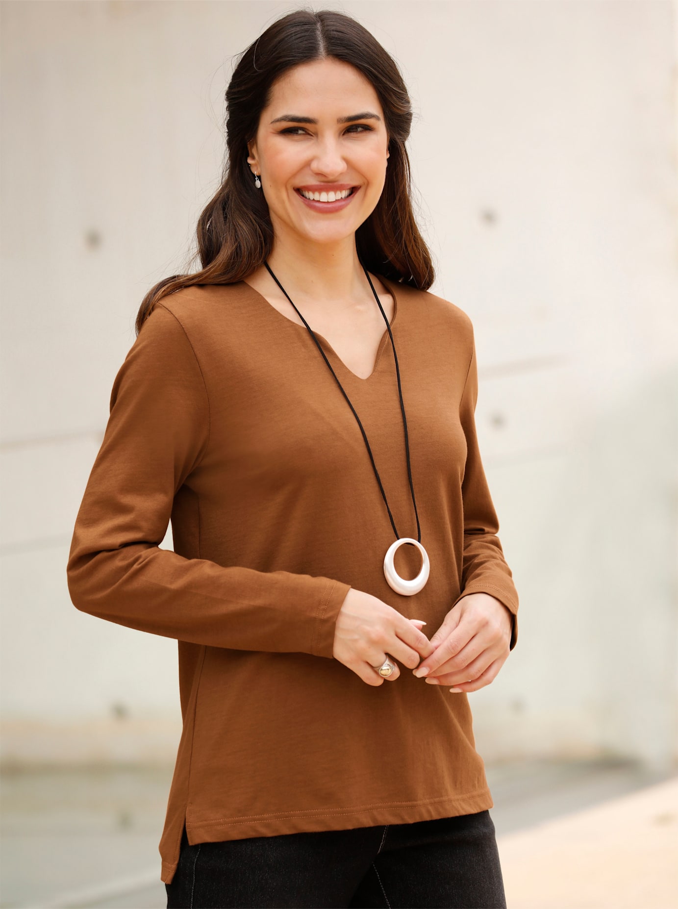 Classic Basics Langarmshirt »Langarm-Shirt« Classic Basics Langarmshirt »Langarm-Shirt« von Classic Basics