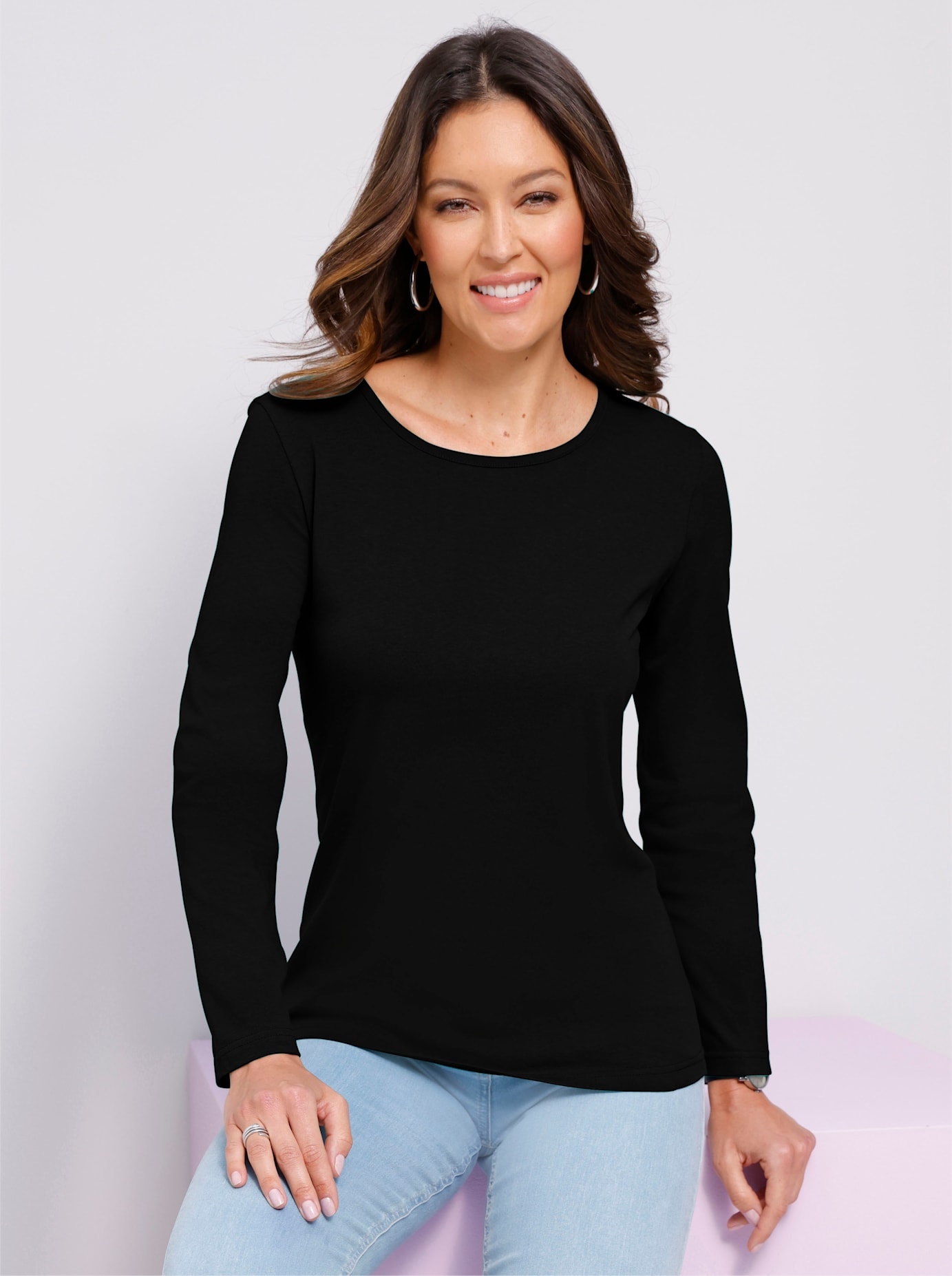 Classic Basics Langarmshirt »Langarm-Shirt« Classic Basics Langarmshirt »Langarm-Shirt« von Classic Basics