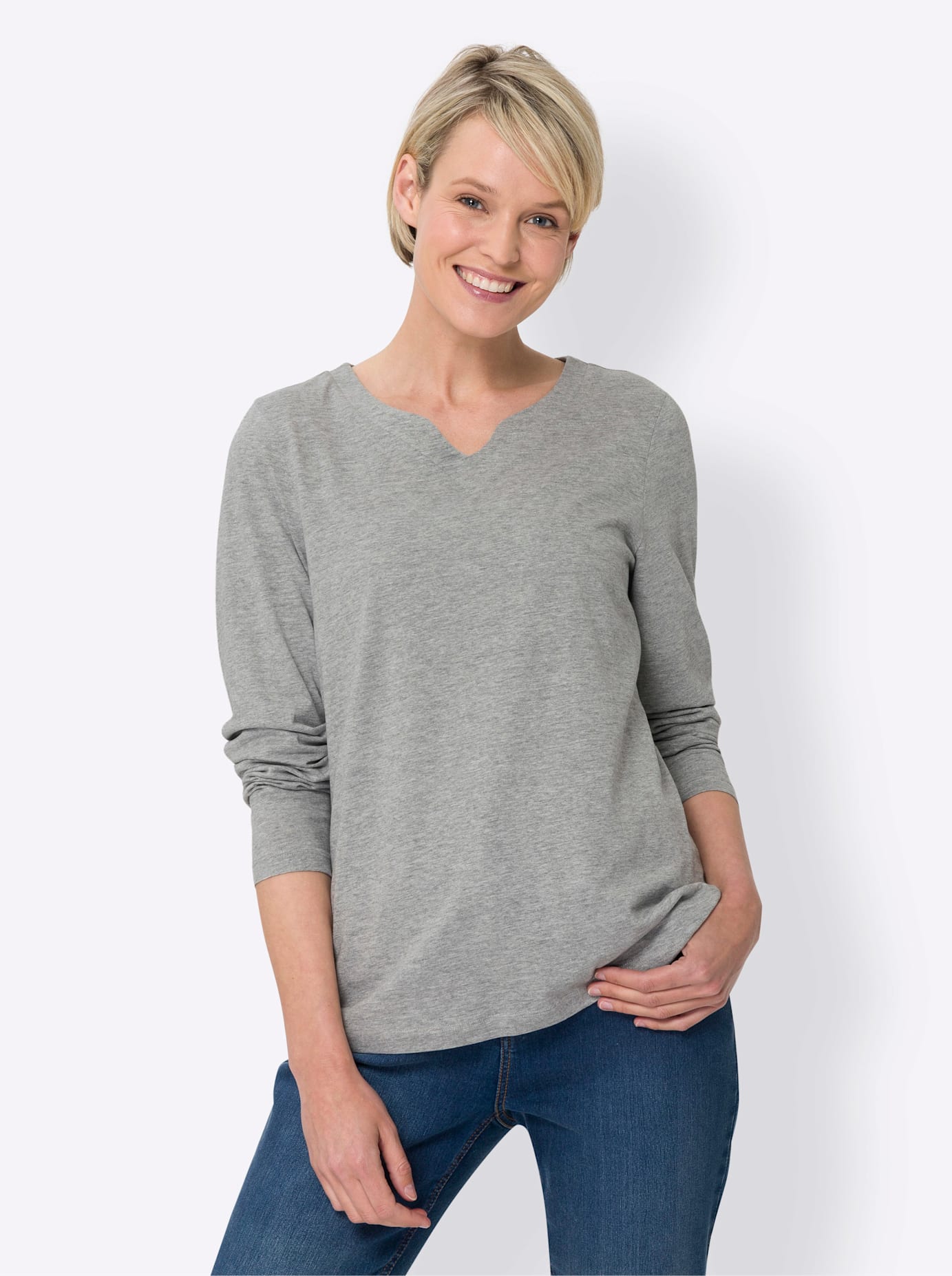 Classic Basics Langarmshirt »Langarm-Shirt« Classic Basics Langarmshirt »Langarm-Shirt« von Classic Basics