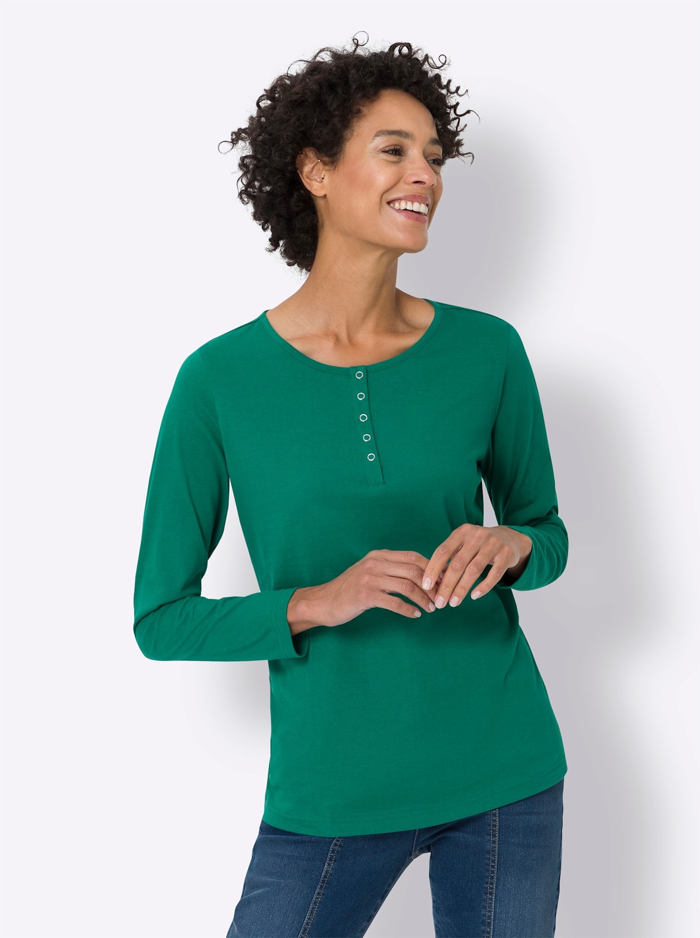 Classic Basics Langarmshirt »Langarm-Shirt« Classic Basics Langarmshirt »Langarm-Shirt« von Classic Basics