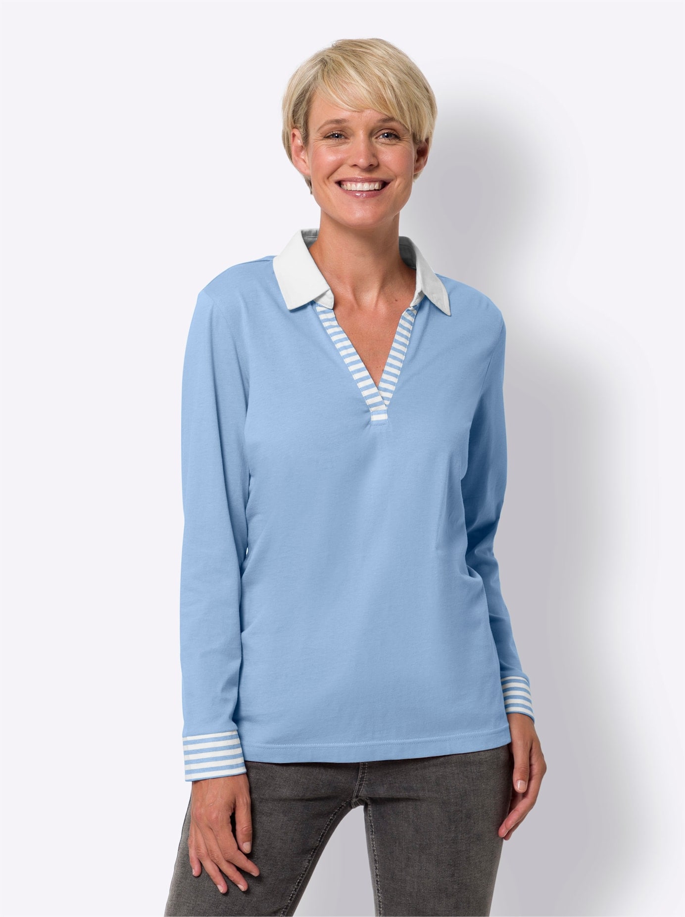 Classic Basics Langarmshirt »Langarm-Shirt« Classic Basics Langarmshirt »Langarm-Shirt« von Classic Basics