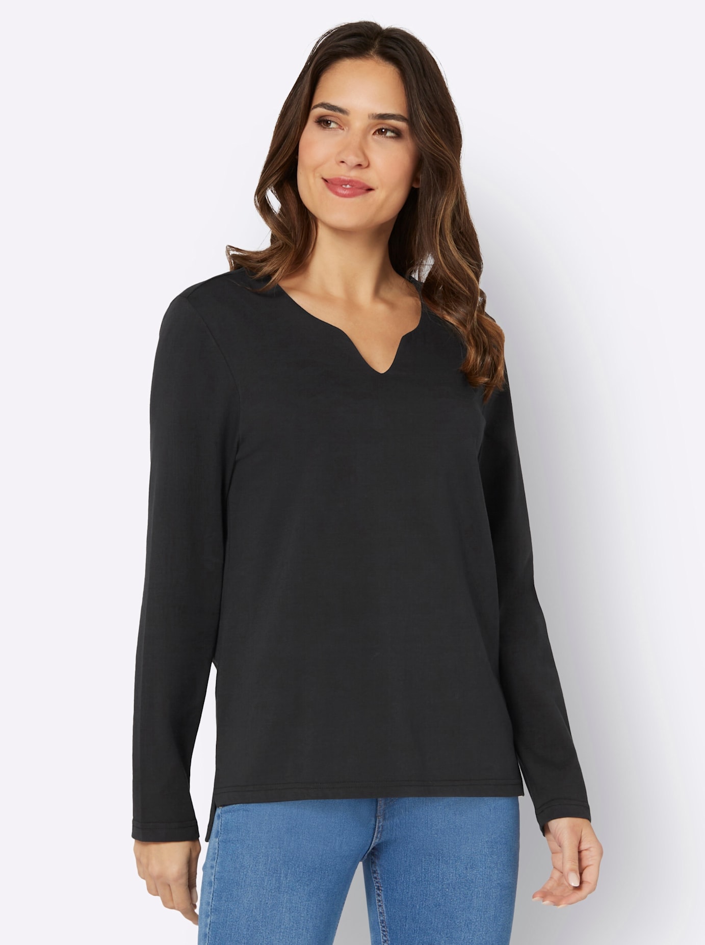 Classic Basics Langarmshirt »Langarm-Shirt« Classic Basics Langarmshirt »Langarm-Shirt« von Classic Basics