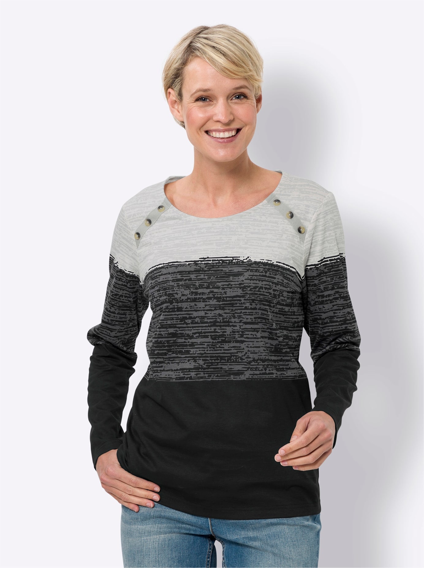 Classic Basics Langarmshirt »Rundhals-Shirt« Classic Basics Langarmshirt »Rundhals-Shirt« von Classic Basics