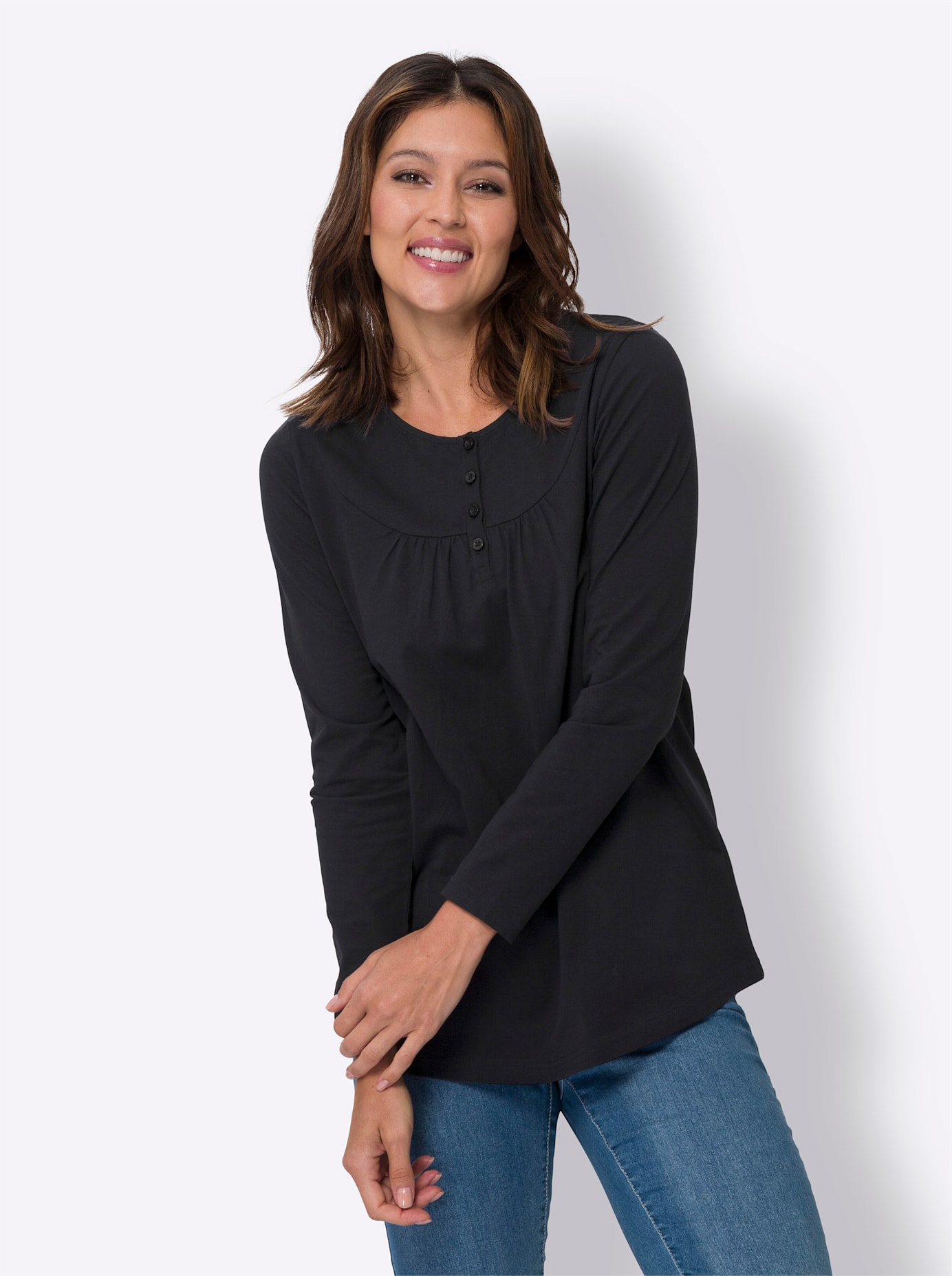 Classic Basics Langarmshirt »Shirttunika« von Classic Basics