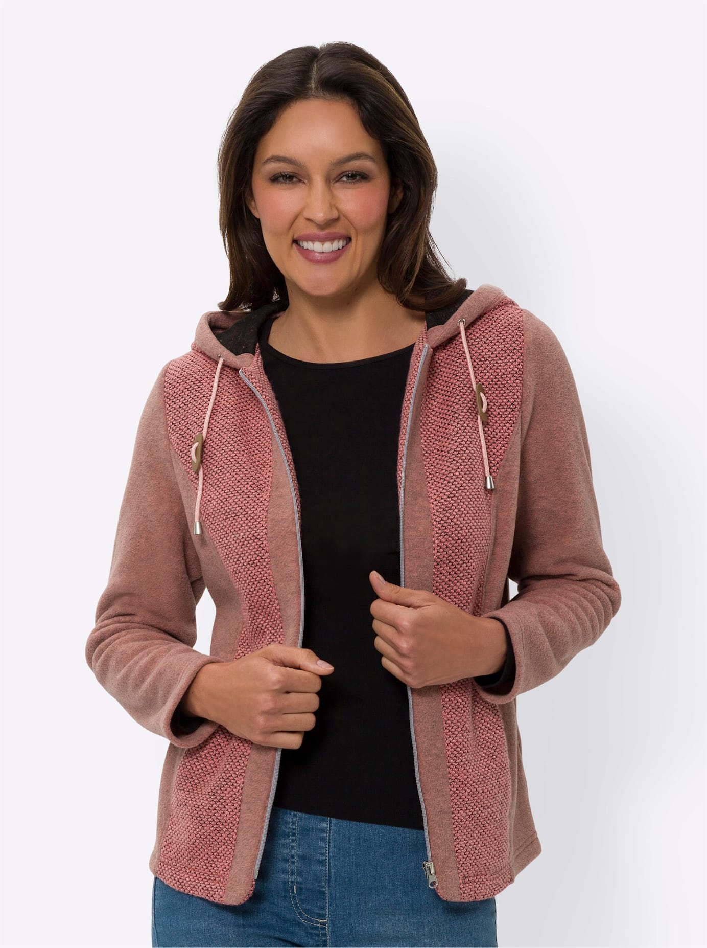 Classic Basics Langjacke, mit Kapuze Classic Basics Langjacke, mit Kapuze von Classic Basics