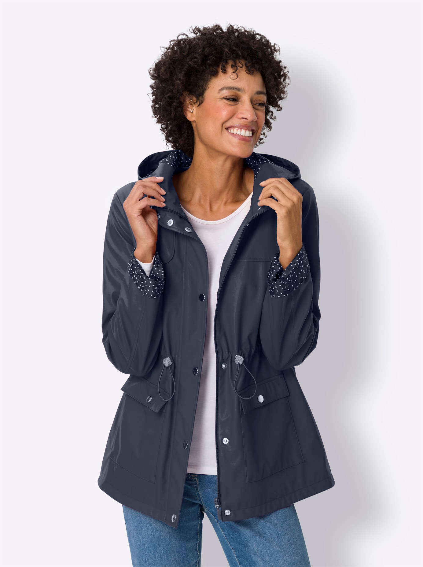 Classic Basics Langjacke, mit Kapuze Classic Basics Langjacke, mit Kapuze von Classic Basics