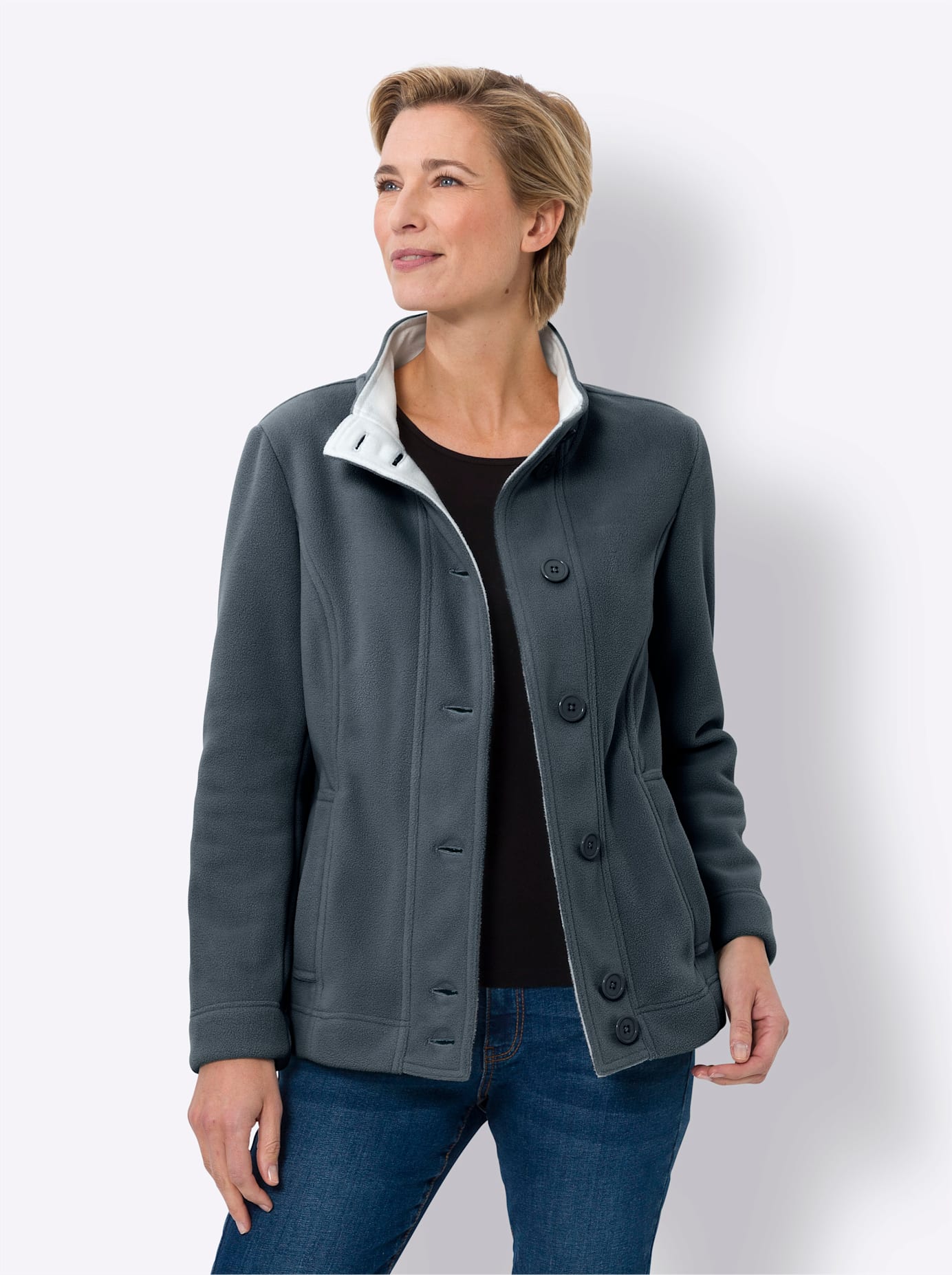 Classic Basics Langjacke, ohne Kapuze von Classic Basics