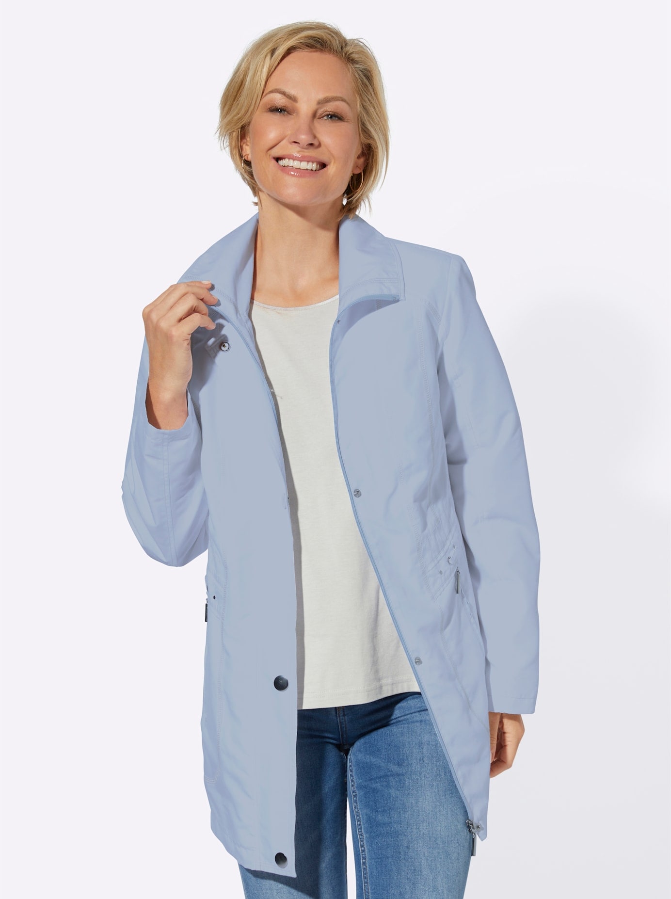 Classic Basics Langjacke, ohne Kapuze von Classic Basics