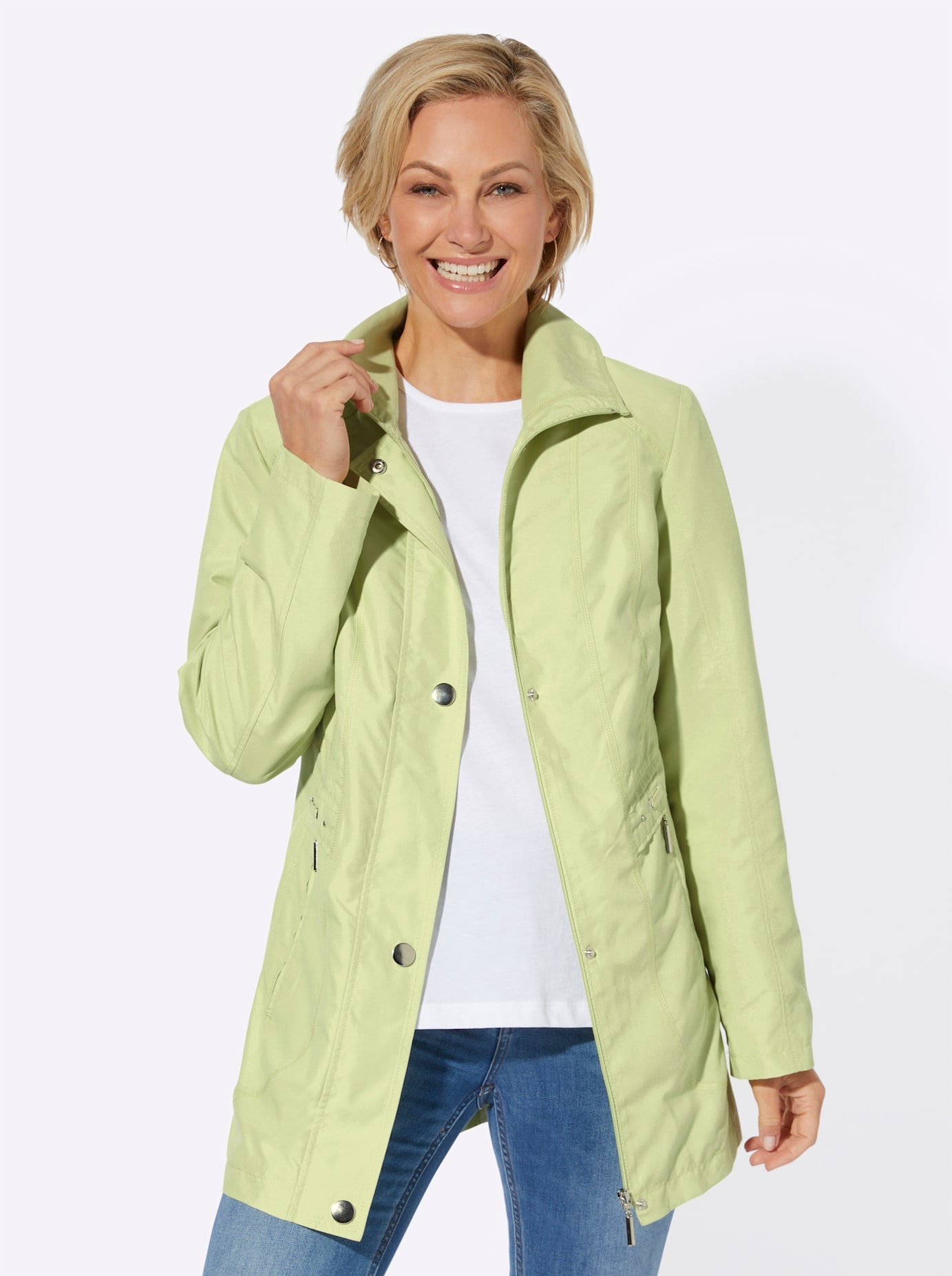 Classic Basics Langjacke, ohne Kapuze von Classic Basics