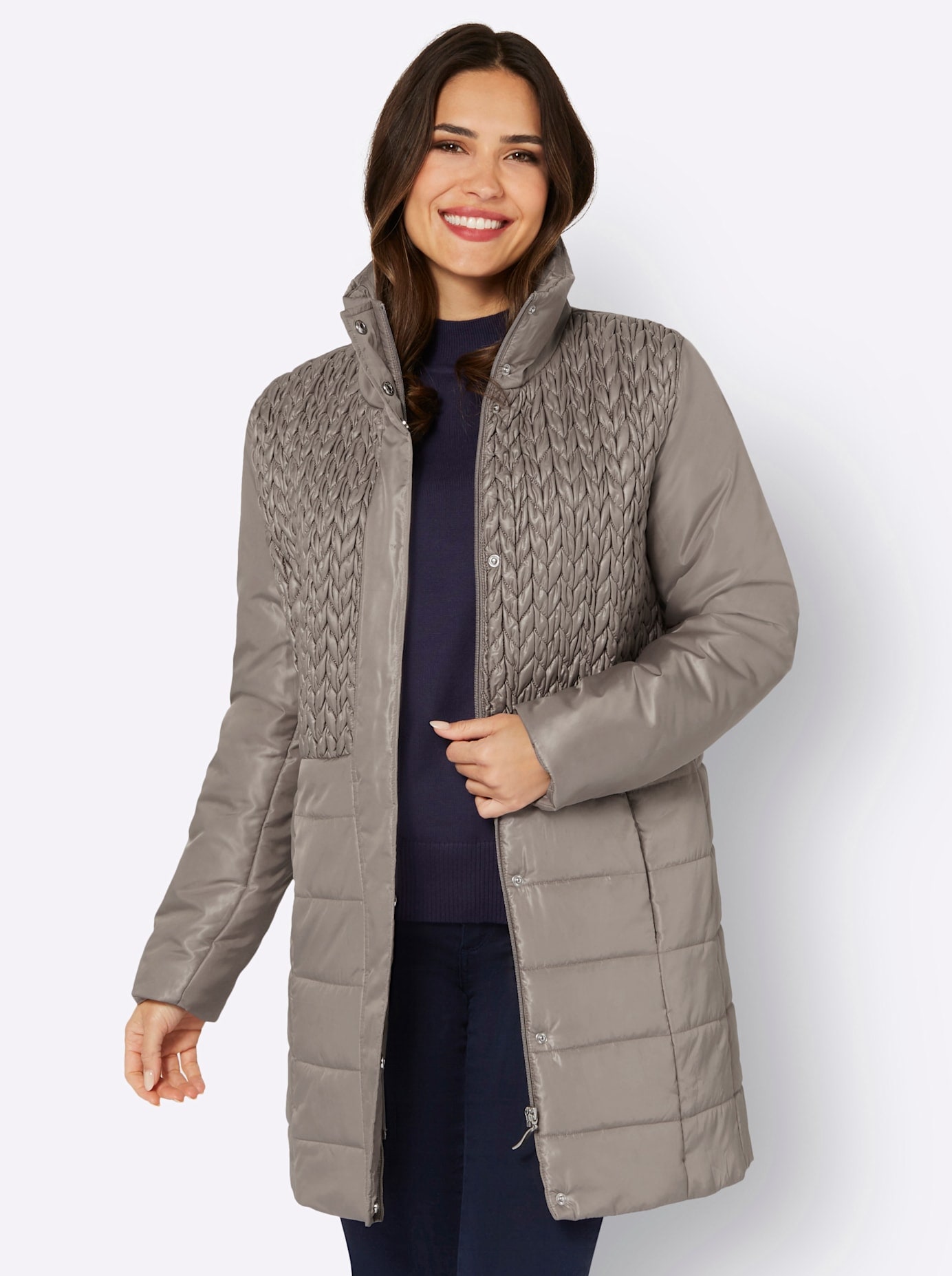 Classic Basics Langjacke, ohne Kapuze von Classic Basics