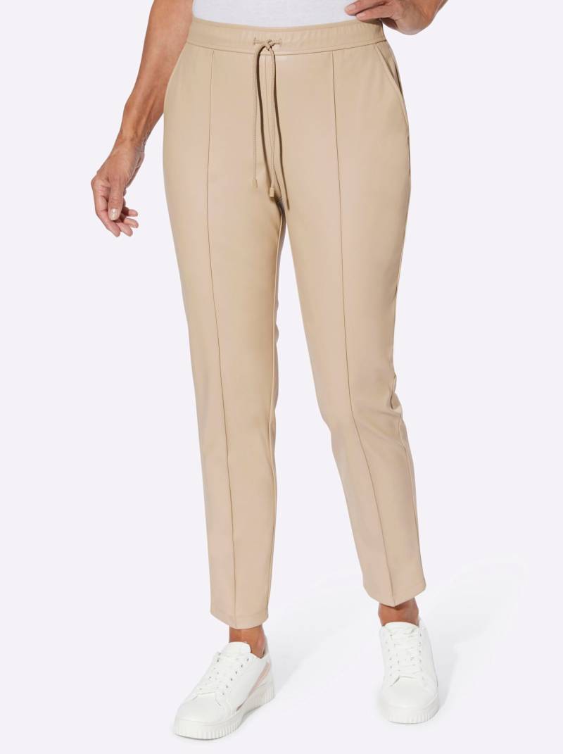 Classic Basics Lederimitathose von Classic Basics