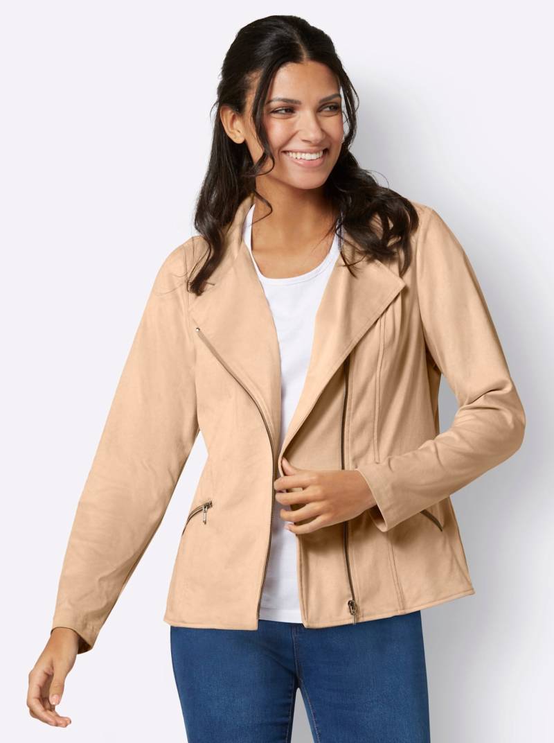 Classic Basics Lederimitatjacke, ohne Kapuze von Classic Basics