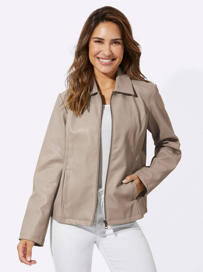 Classic Basics Lederimitatjacke, ohne Kapuze von Classic Basics