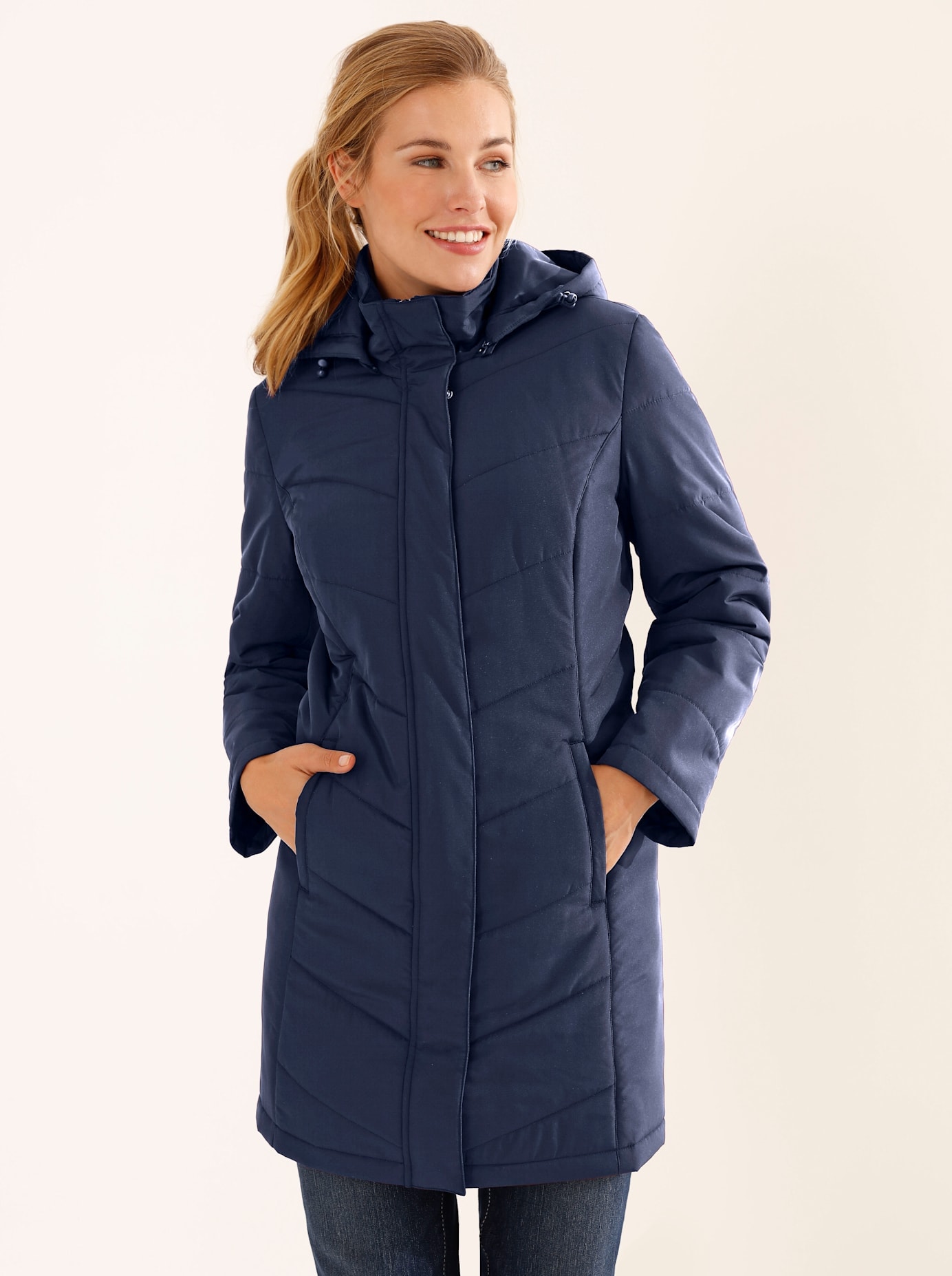 Classic Basics Langjacke, mit Kapuze Classic Basics Langjacke, mit Kapuze von Classic Basics