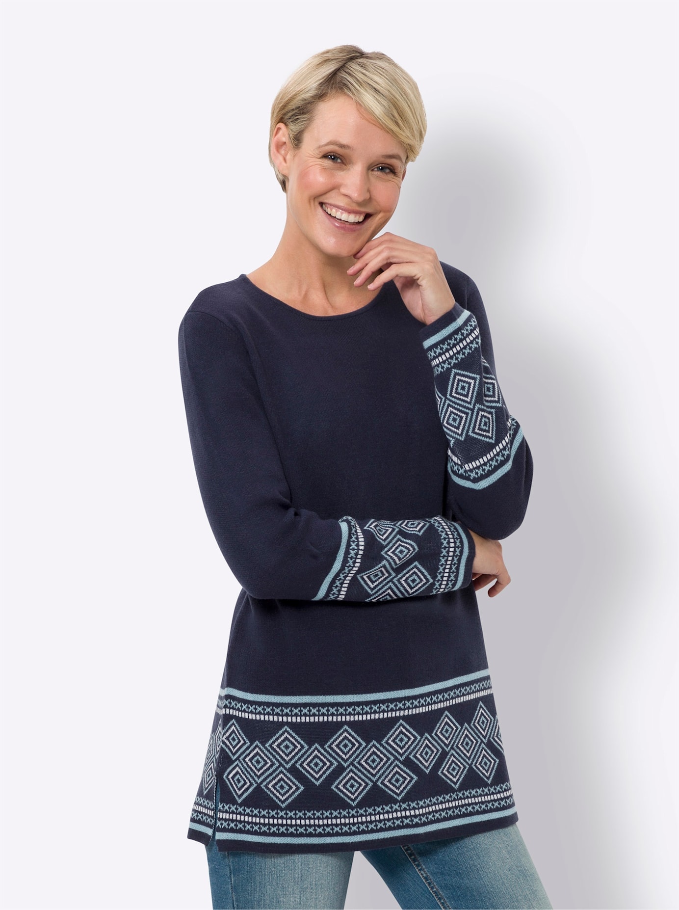 Classic Basics Longpullover »Long-Pullover« von Classic Basics