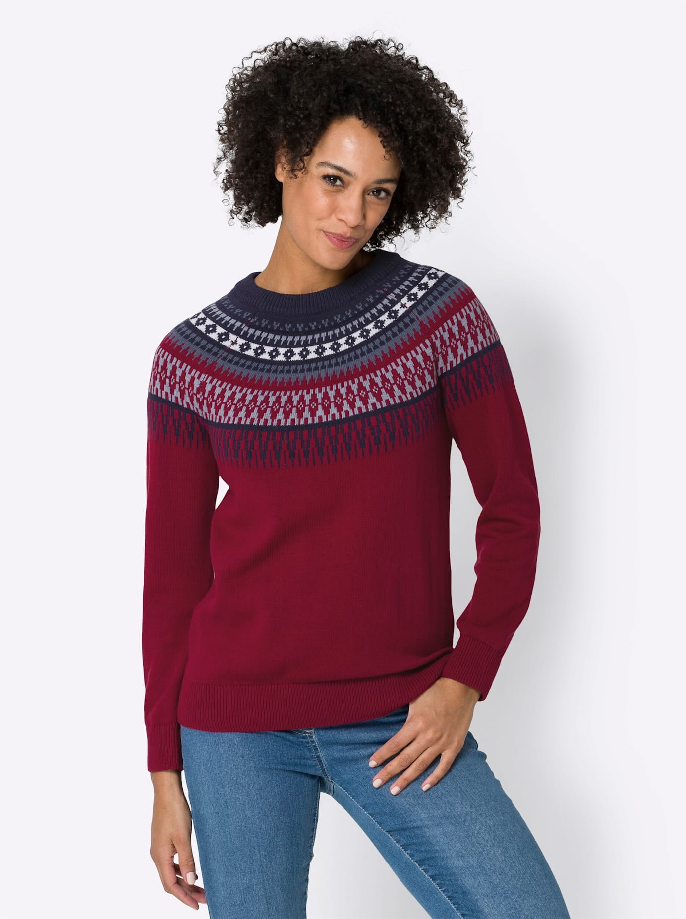 Classic Basics Norwegerpullover »Pullover« von Classic Basics