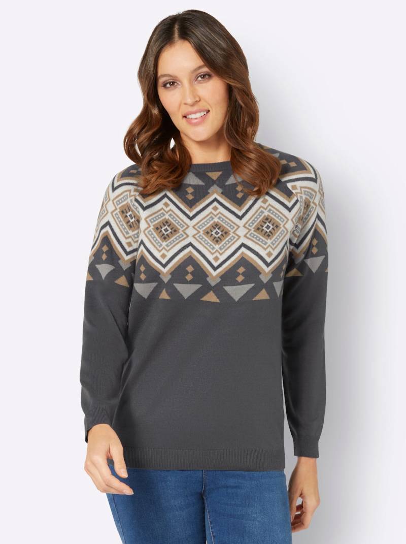 Classic Basics Norwegerpullover »Rundhals-Pullover« von Classic Basics