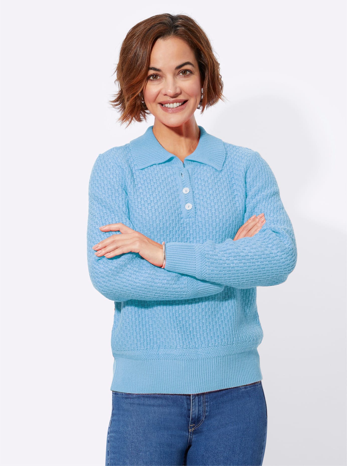 Classic Basics Polokragenpullover »Pullover« von Classic Basics