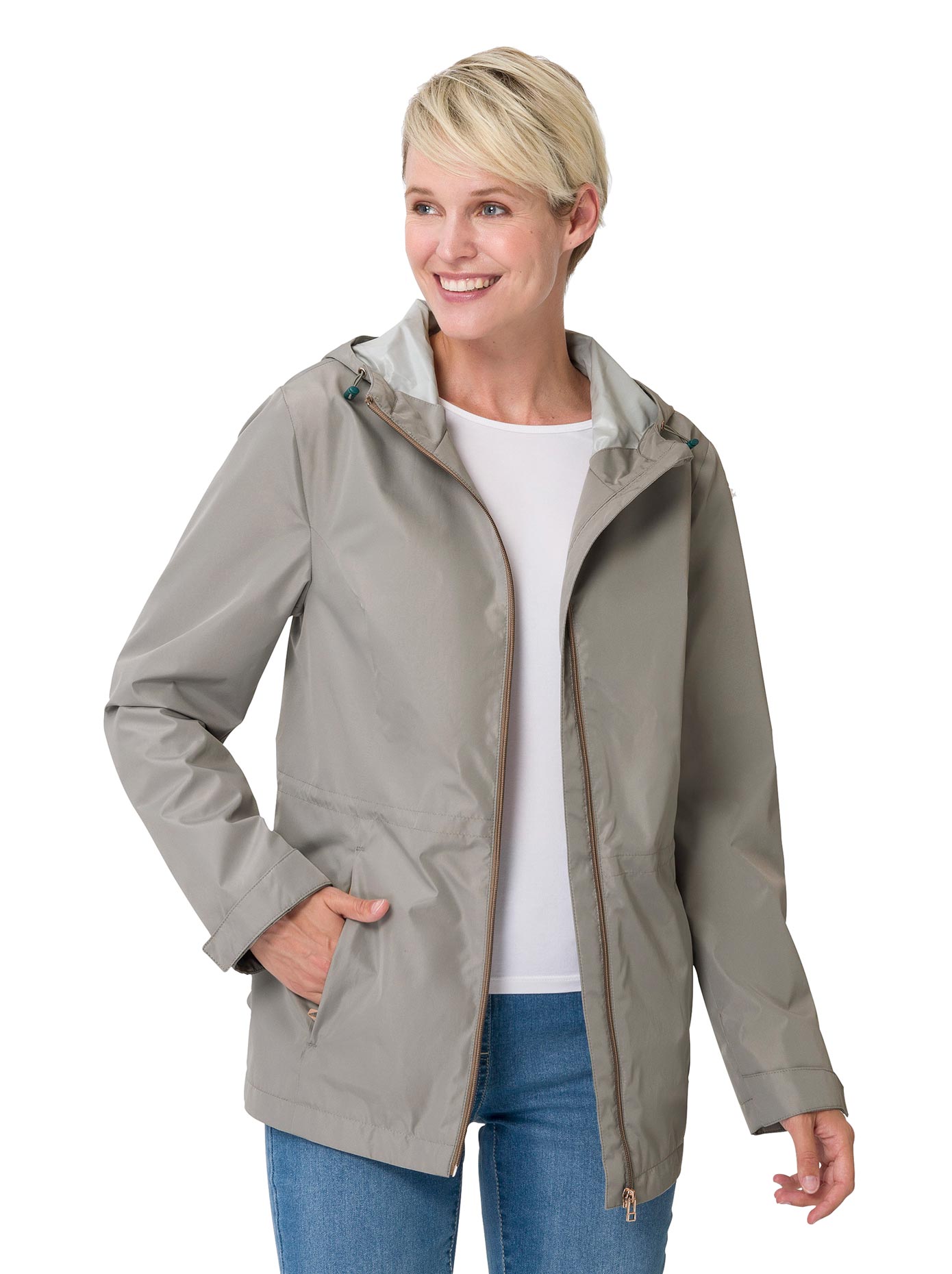 Classic Basics Regenjacke, mit Kapuze von Classic Basics