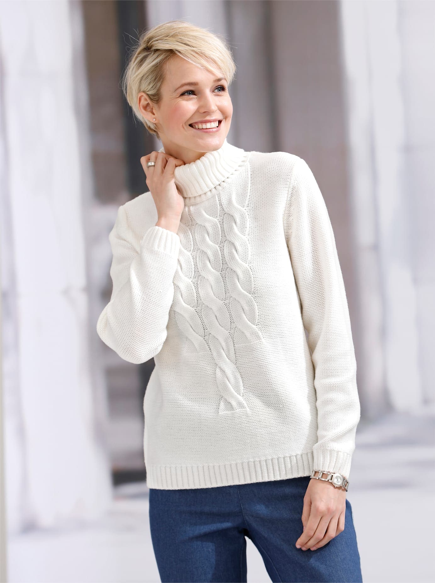 Classic Basics Rollkragenpullover »Pullover« von Classic Basics