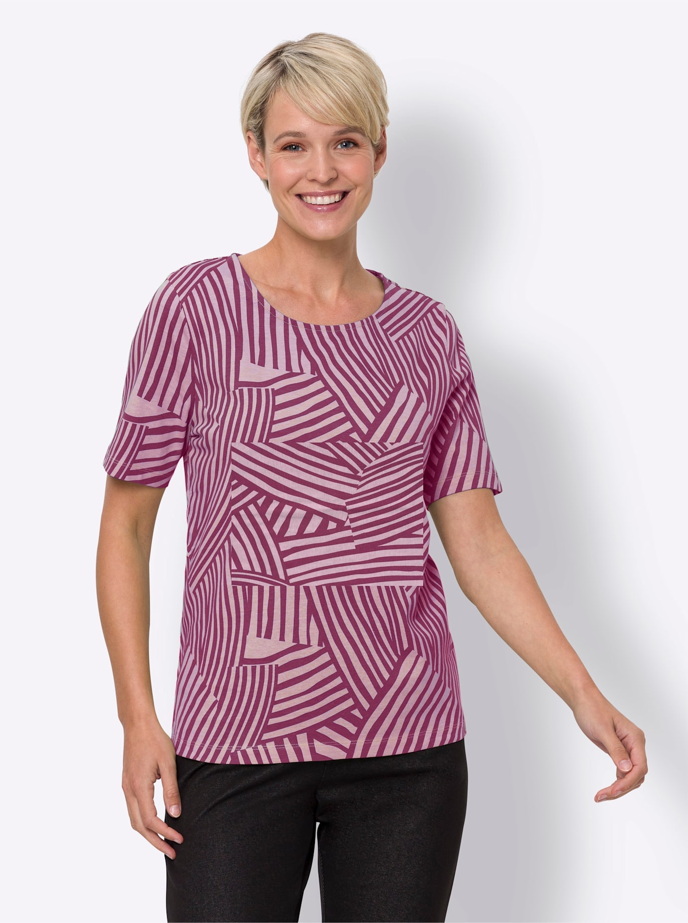 Classic Basics Rundhalsshirt »Kurzarm-Shirt« Classic Basics Rundhalsshirt »Kurzarm-Shirt« von Classic Basics