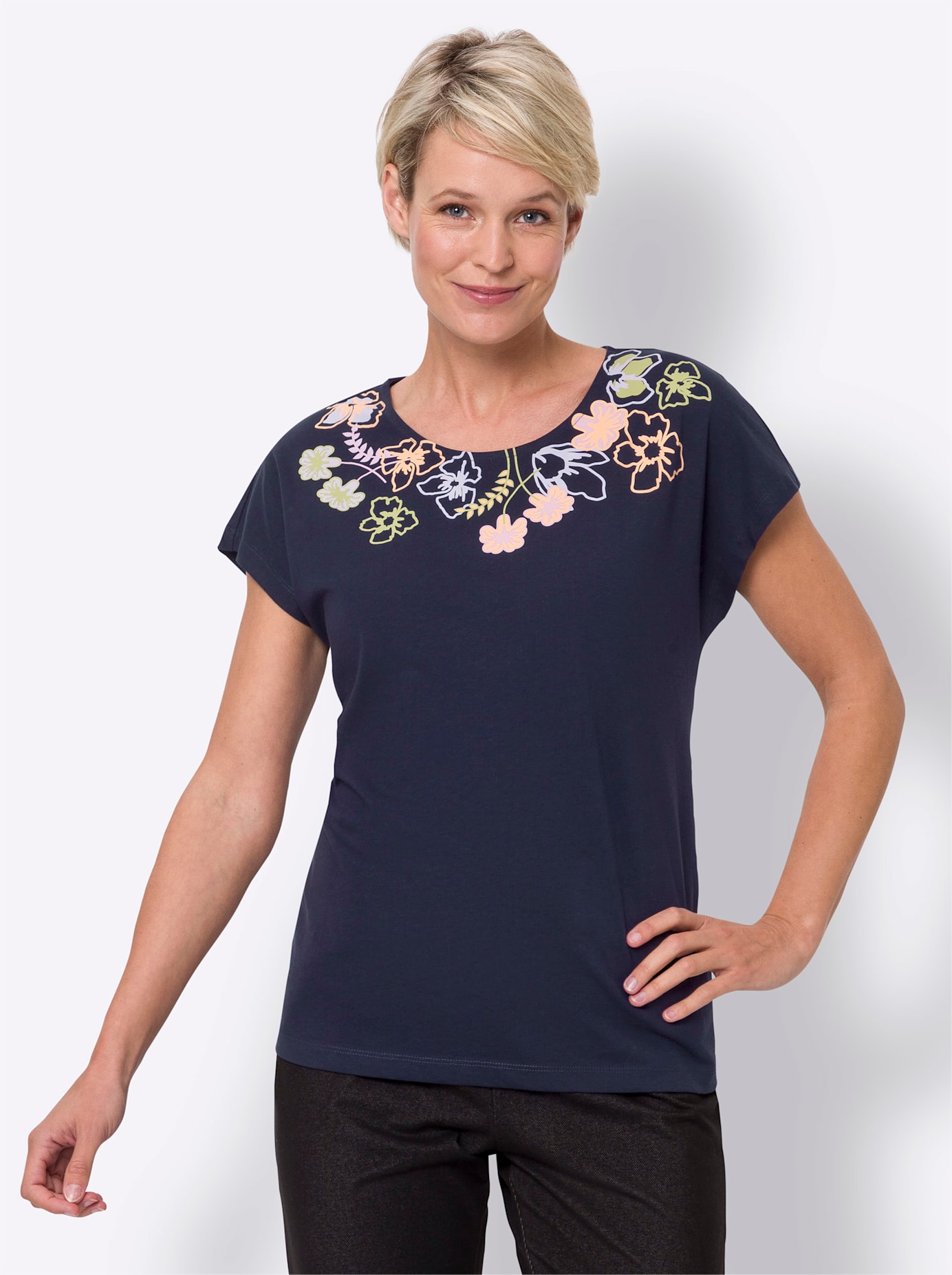Classic Basics Rundhalsshirt »Kurzarm-Shirt« Classic Basics Rundhalsshirt »Kurzarm-Shirt« von Classic Basics
