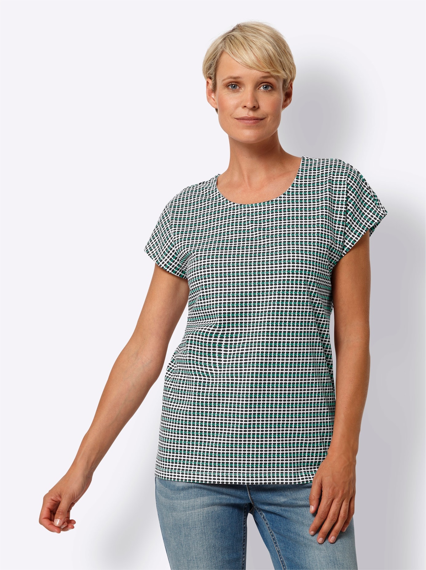 Classic Basics Rundhalsshirt »Kurzarm-Shirt« von Classic Basics