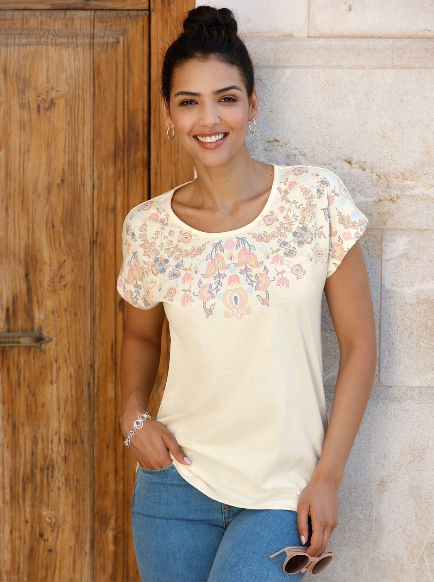 Classic Basics Rundhalsshirt »Rundhals-Shirt« Classic Basics Rundhalsshirt »Rundhals-Shirt« von Classic Basics