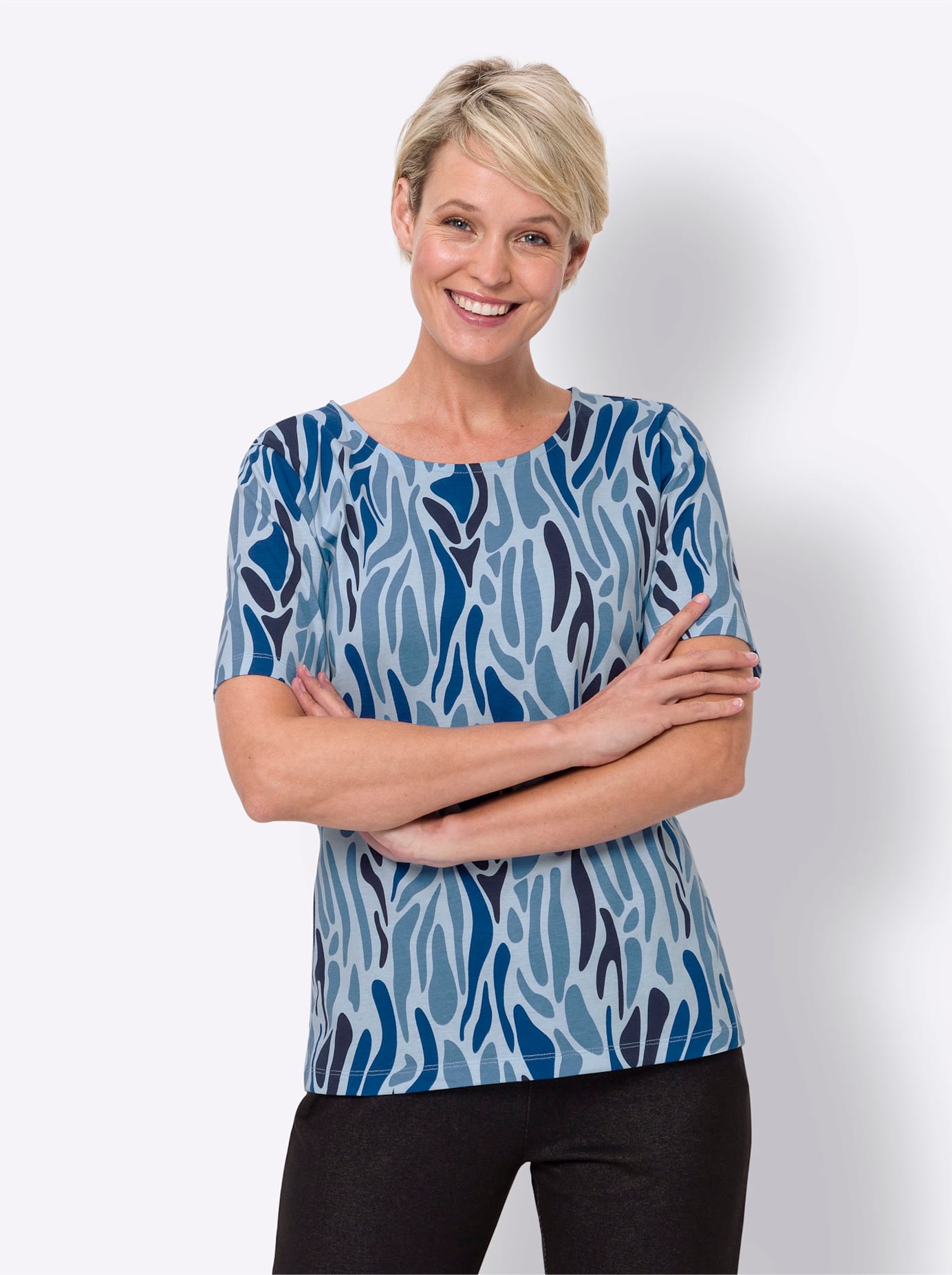 Classic Basics Rundhalsshirt »Rundhals-Shirt« Classic Basics Rundhalsshirt »Rundhals-Shirt« von Classic Basics