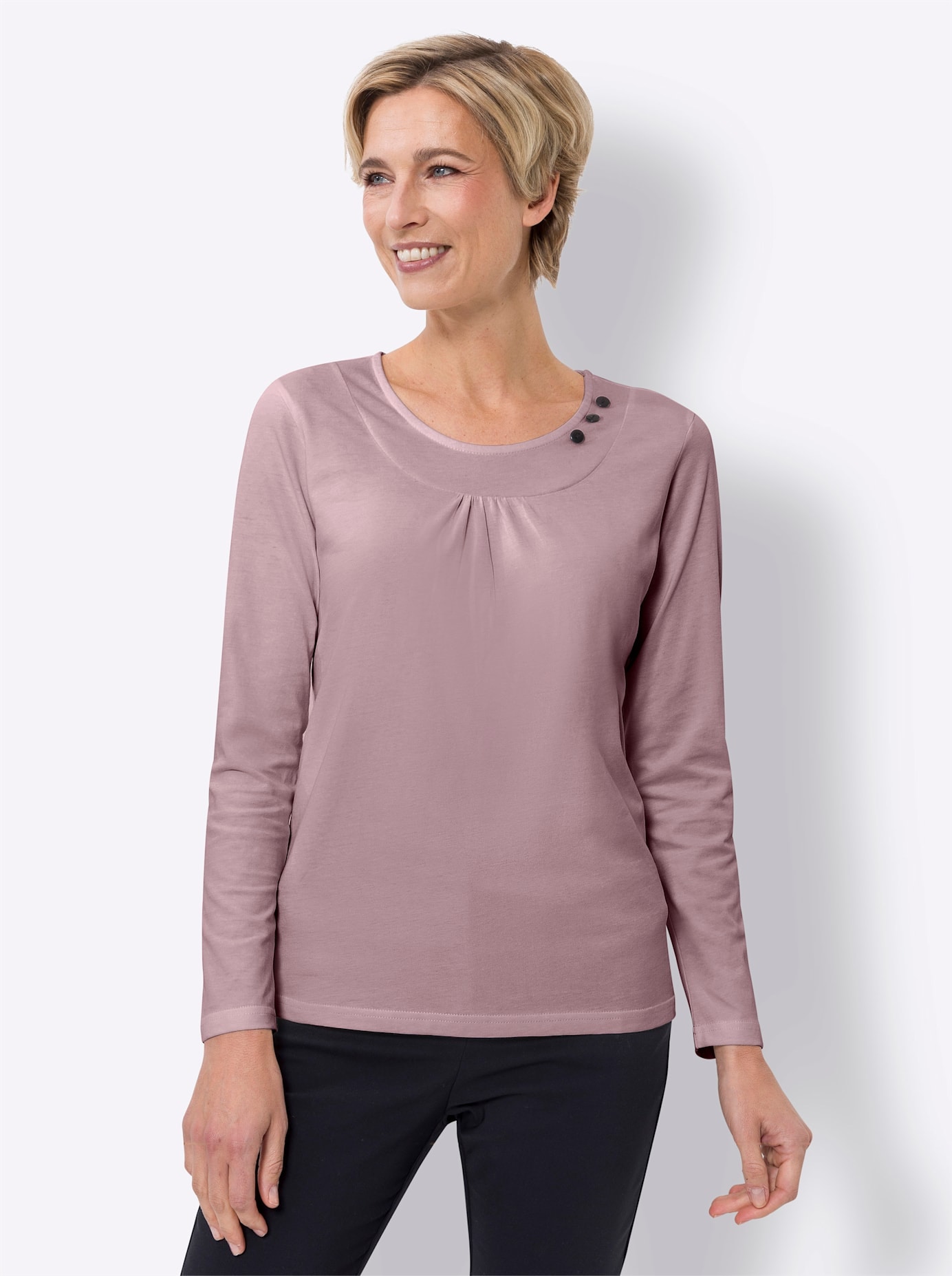 Classic Basics Rundhalsshirt »Rundhals-Shirt« Classic Basics Rundhalsshirt »Rundhals-Shirt« von Classic Basics
