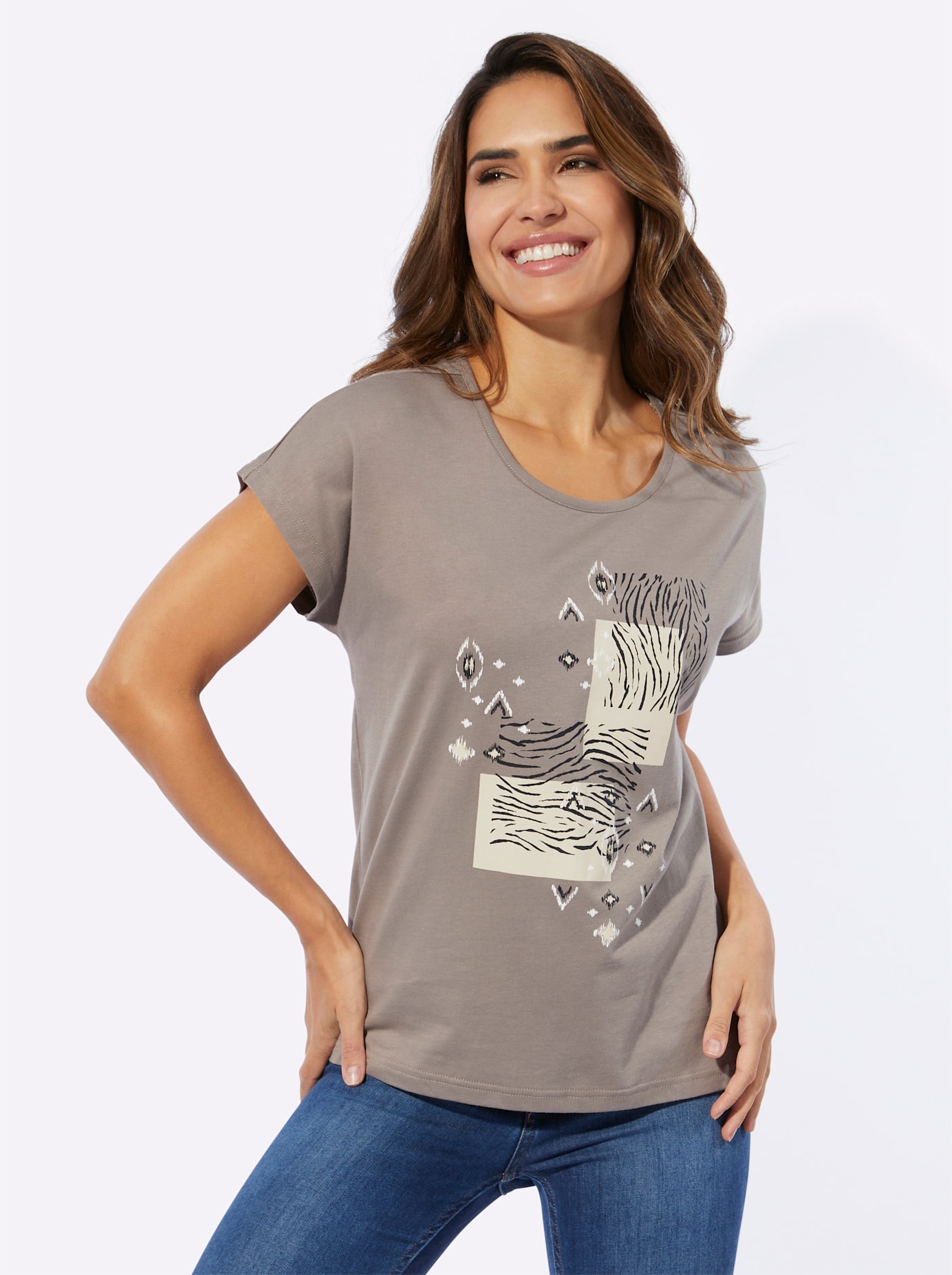 Classic Basics Rundhalsshirt »Rundhals-Shirt« Classic Basics Rundhalsshirt »Rundhals-Shirt« von Classic Basics