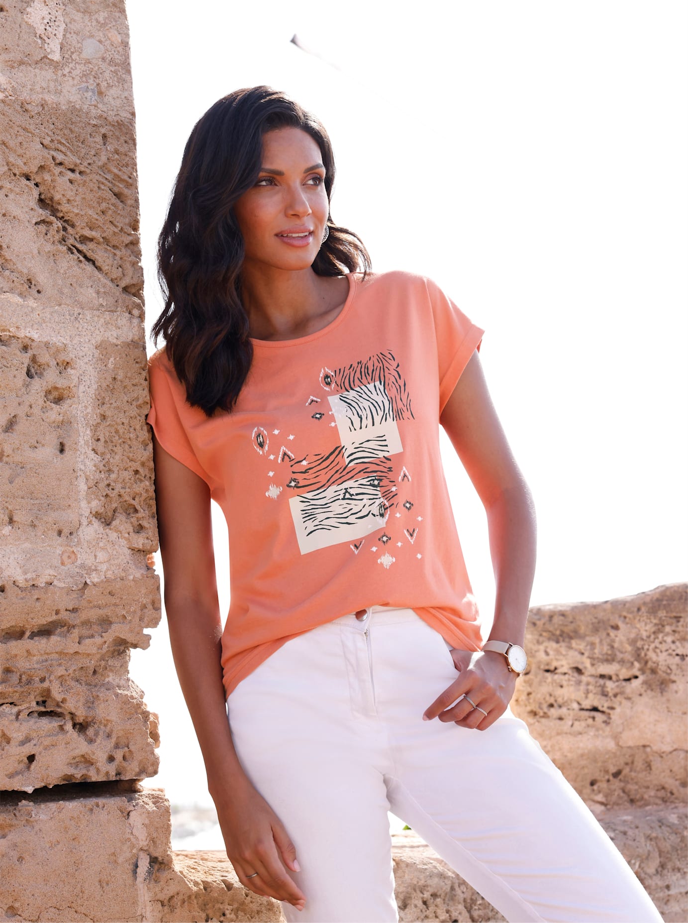 Classic Basics Rundhalsshirt »Rundhals-Shirt« Classic Basics Rundhalsshirt »Rundhals-Shirt« von Classic Basics