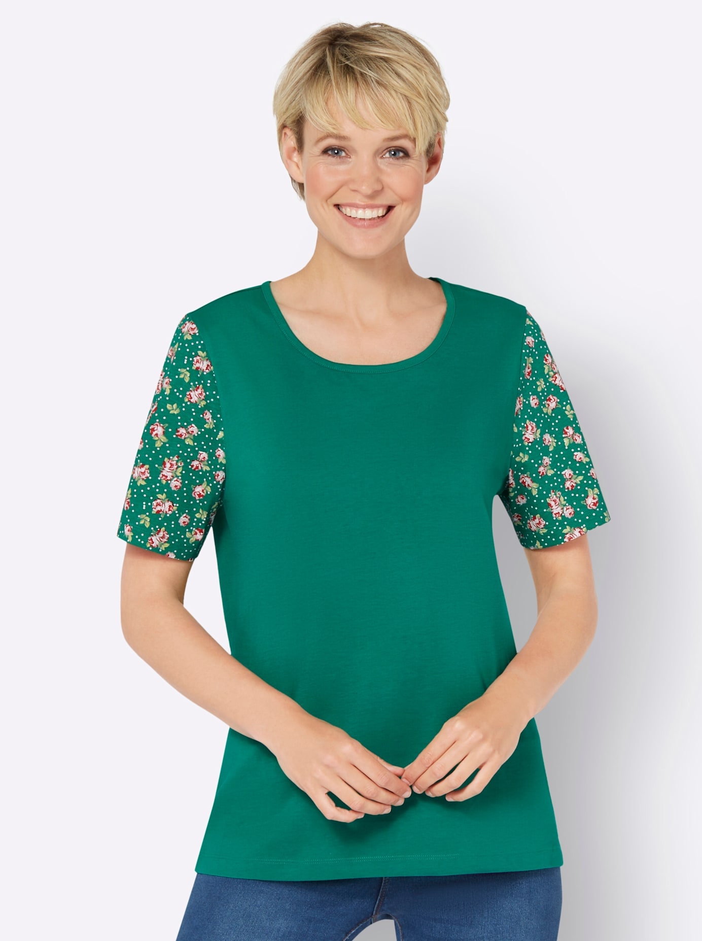 Classic Basics Rundhalsshirt »V-Shirt« Classic Basics Rundhalsshirt »V-Shirt« von Classic Basics