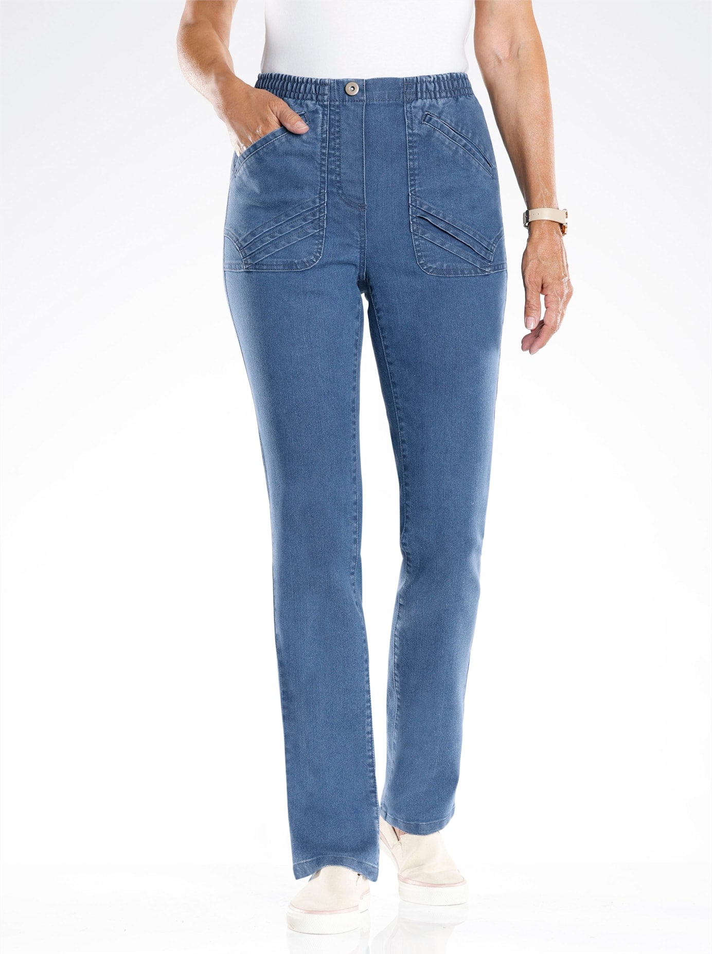 Classic Basics Schlupfjeans, (1 tlg.) von Classic Basics