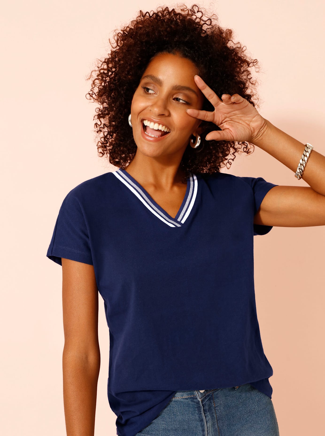 Classic Basics V-Shirt »Shirt« von Classic Basics