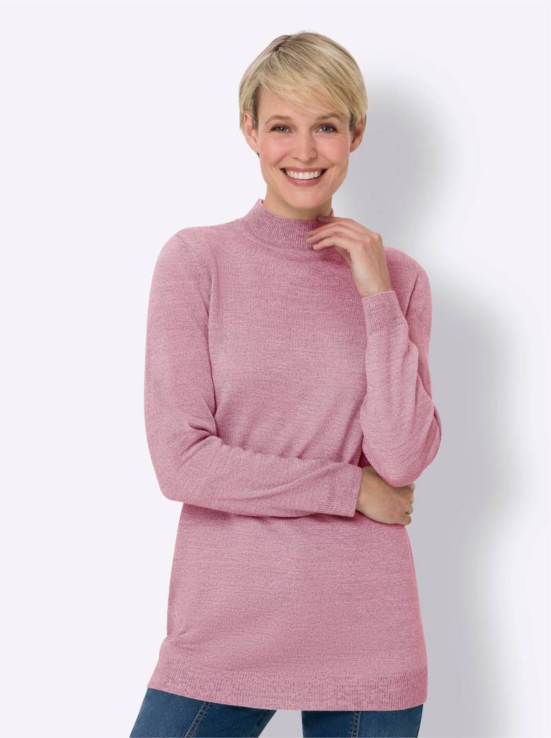 Classic Basics Stehkragenpullover »Longpullover« von Classic Basics