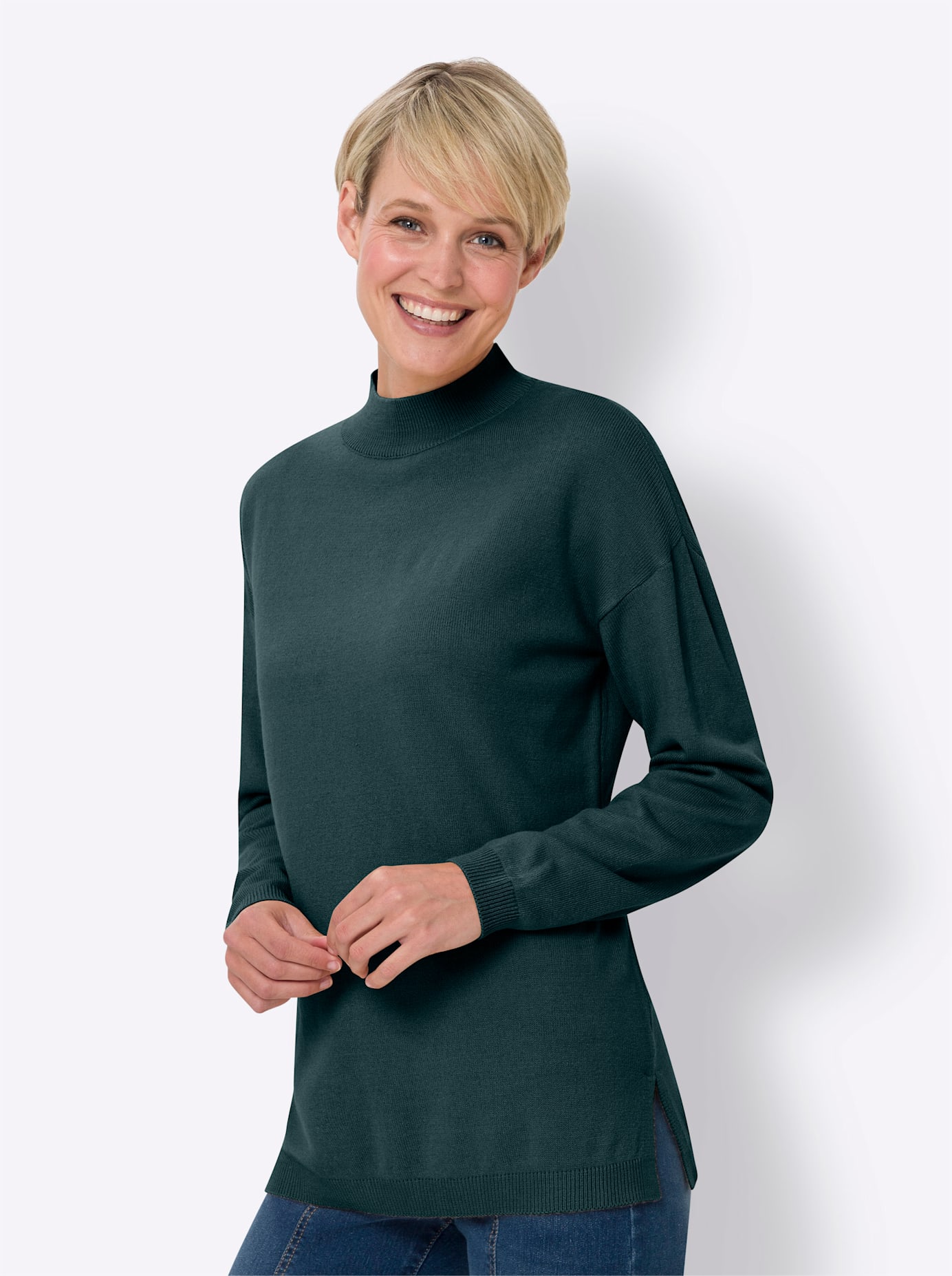 Classic Basics Stehkragenpullover »Stehkragen-Pullover« Classic Basics Stehkragenpullover »Stehkragen-Pullover« von Classic Basics